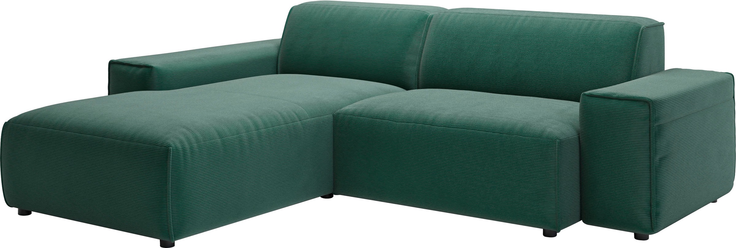 andas Ecksofa »Glimminge L-Form auch in Breitcord, Feincord + Easy care-Bezug,«, Breite 234, Zierkissen