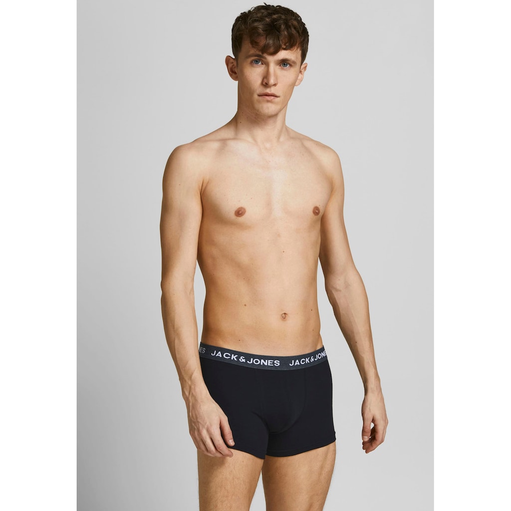 Jack & Jones Boxershorts »JACBASE MICROFIBER TRUNK«, (Packung, 3 St., 3er-Pack)