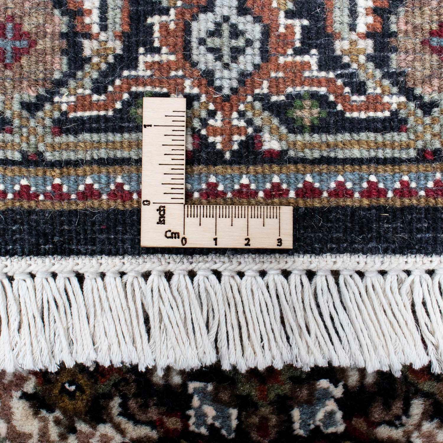 morgenland Seidenteppich »Täbriz Medaillon 90 x 60 cm«, rechteckig, Handgeknüpft