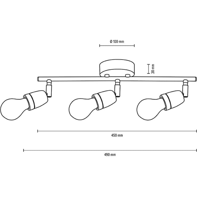 3 Dekorative BRITOP Europe Leuchte exkl., aus Jahren Made in Garantie mit passende online kaufen LIGHTING LM flammig-flammig, XXL E27- Ceramik, »Porcia«, | 3 Deckenleuchte