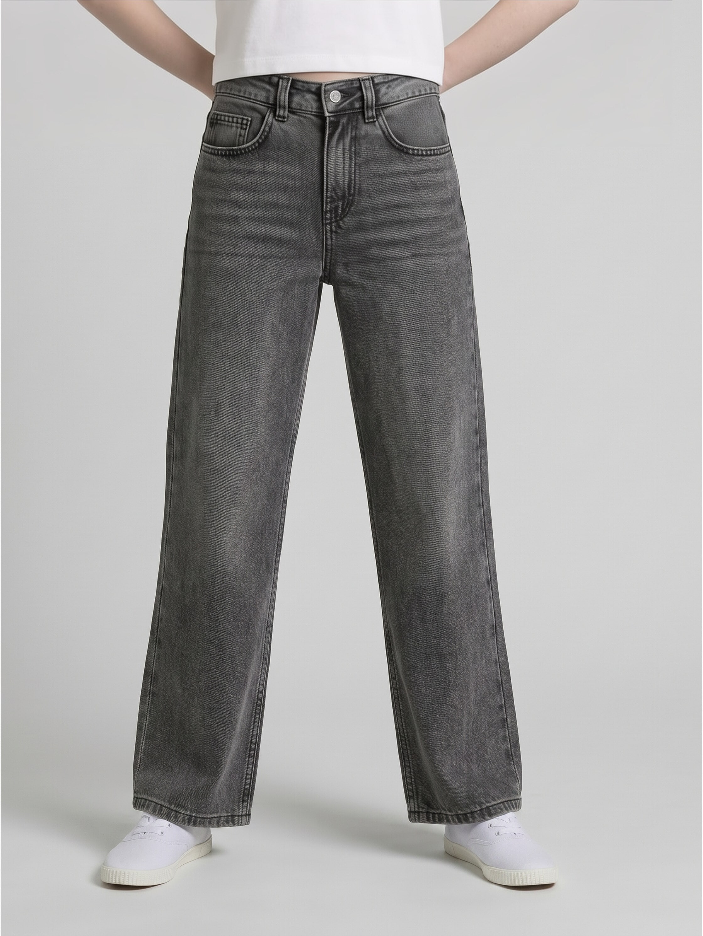 TOM TAILOR Weite Jeans im 5-Pocket-Style