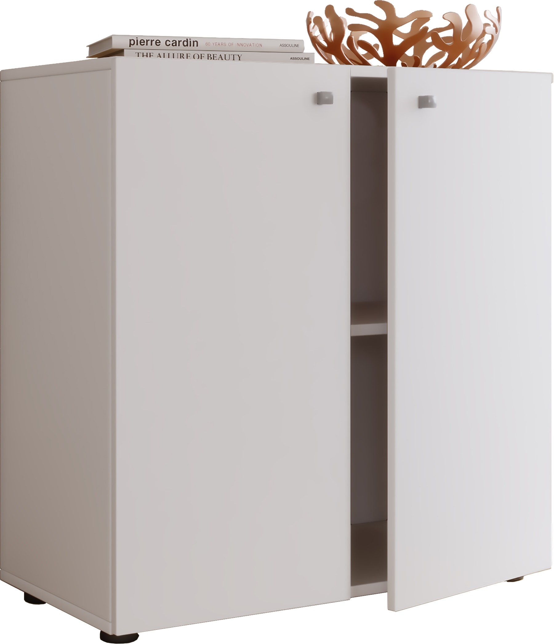 VCM Kommode "Holz Kommode Sideboard Anrichte Vandol 1 Drehtüren" 1 Stk. tlg.