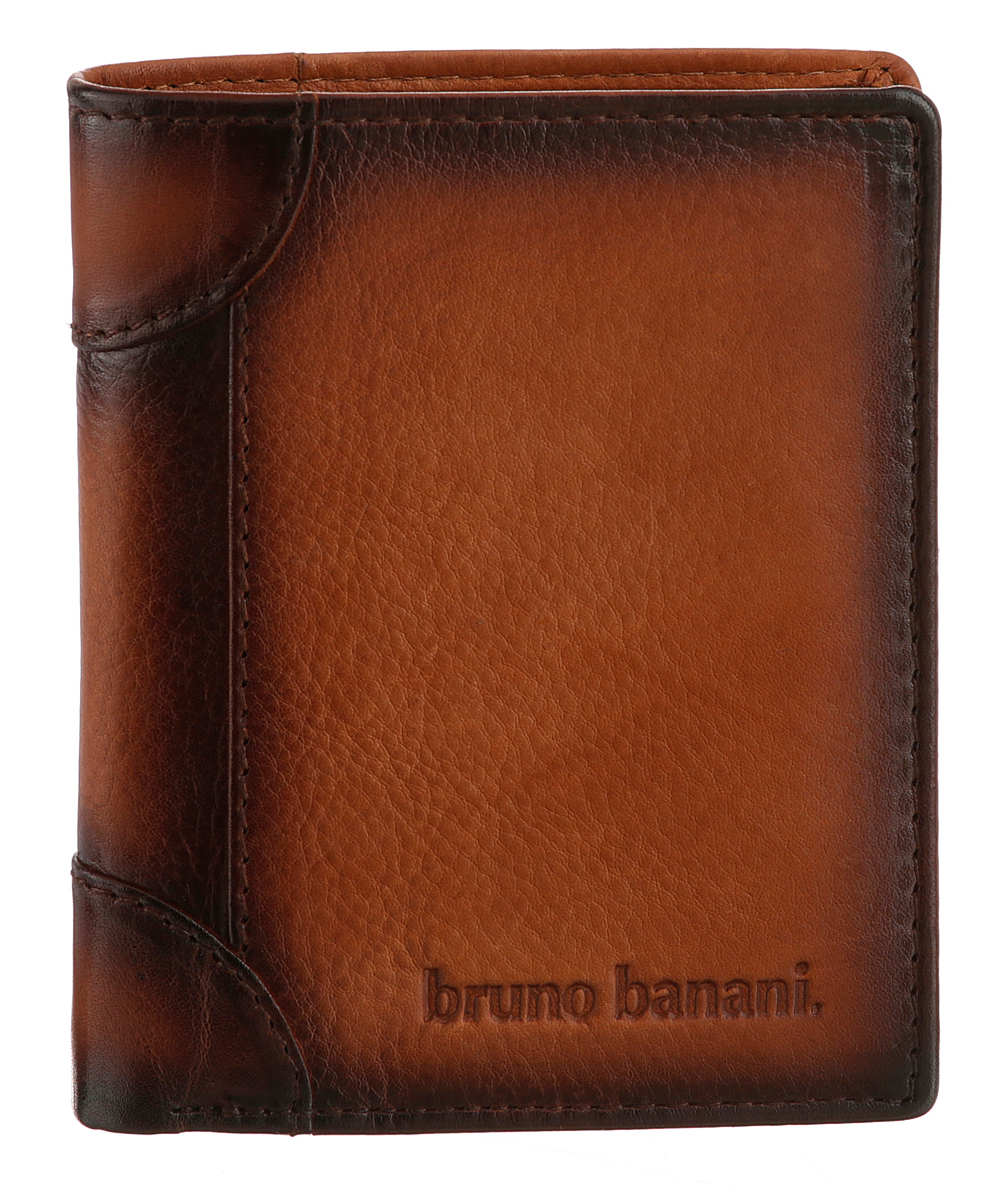 Geldbörse, mit online Bruno echtem zahlreichen Banani Fächern UNIVERSAL Leder aus bei