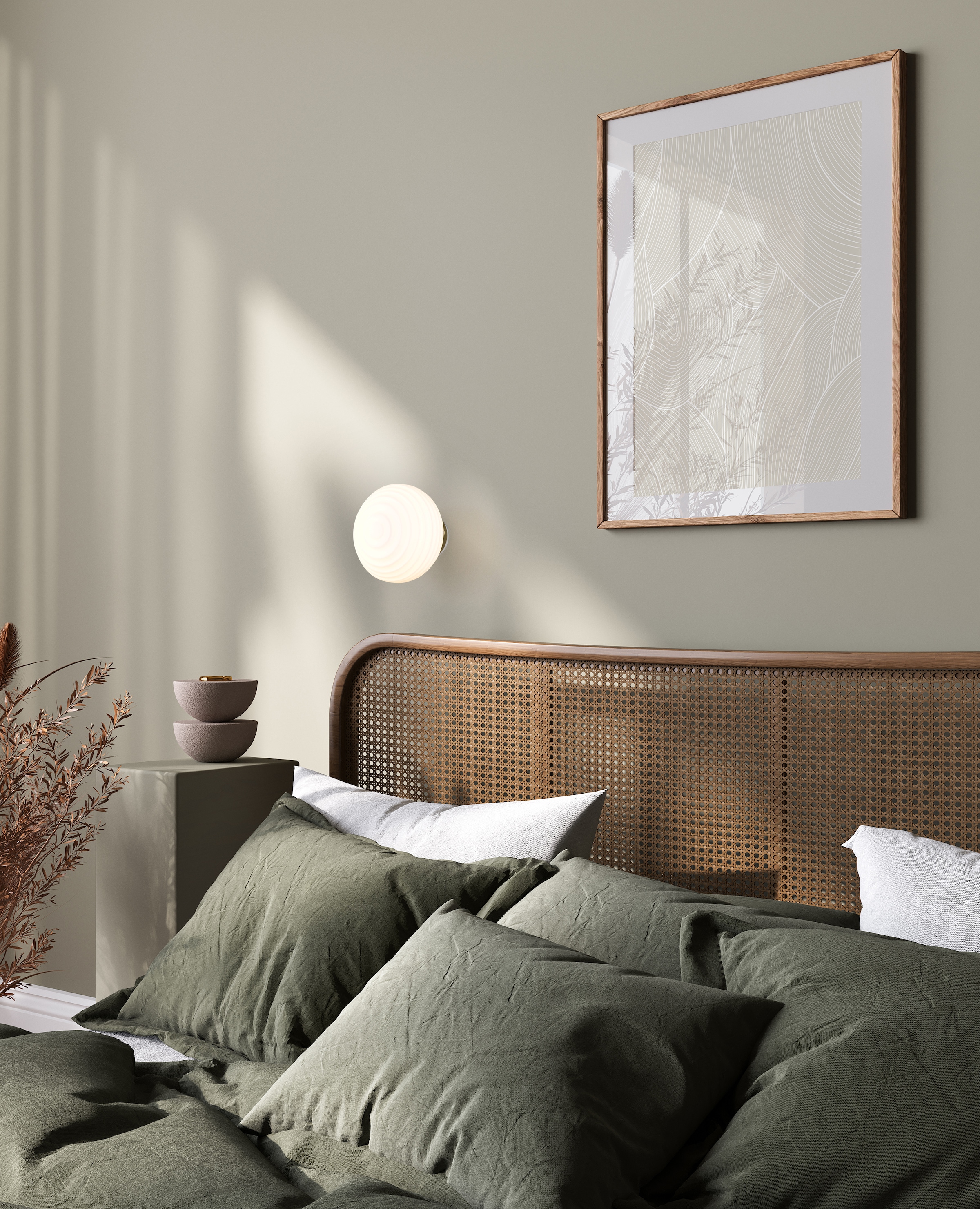 REALITY Leuchten LED Wandleuchte »EARL, runde Akku Wandlampe mit Touchdimmer, USB-Anschluss Ø 15,5cm« LED-Board 1 Stk. Warmweiß Akku Wandlampe Glasschirm, einfache Wandbefestigung, Tiefe 15 cm