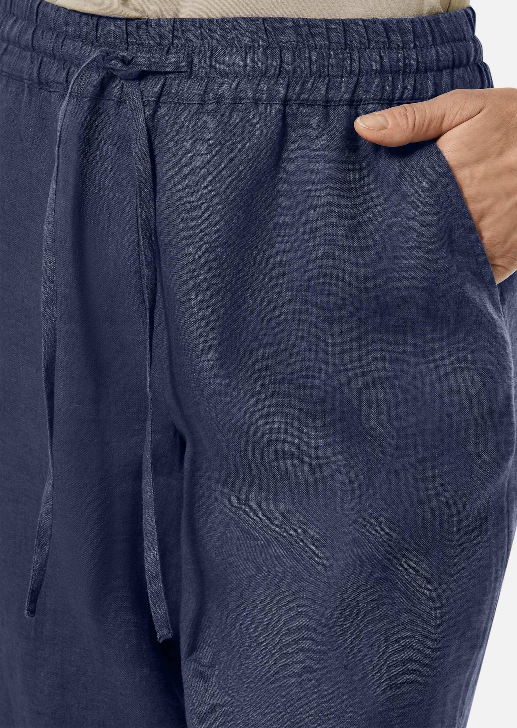 GOLDNER 2-in-1-Hose »Leinenhose Leinenhose«
