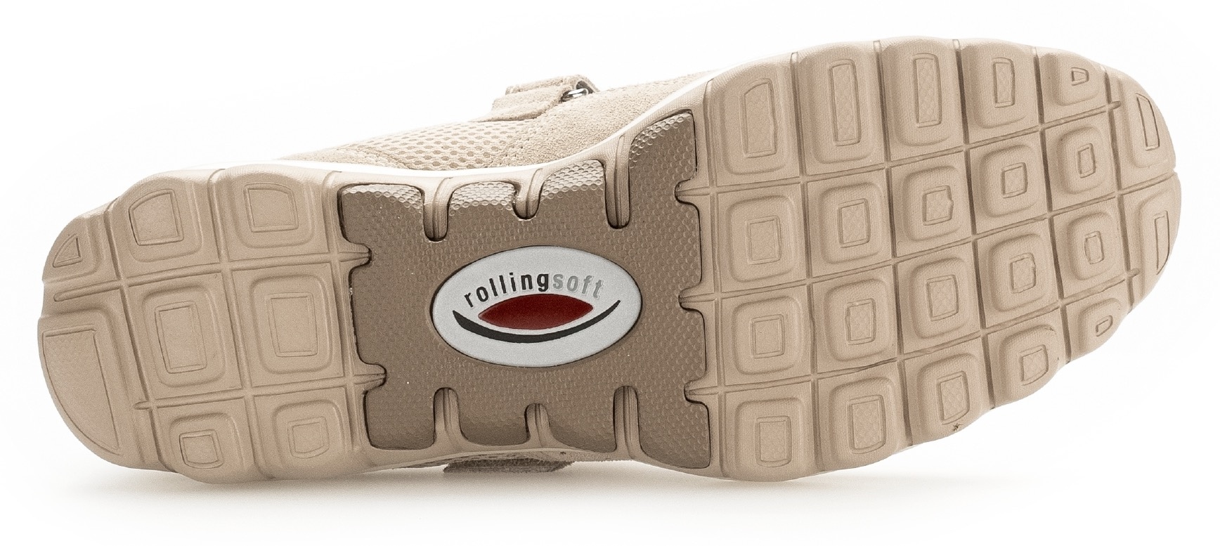 Gabor Rollingsoft Riemchenballerina, Klettschuh, Freizeitschuh, Komfortschuh mit Klettverschluss