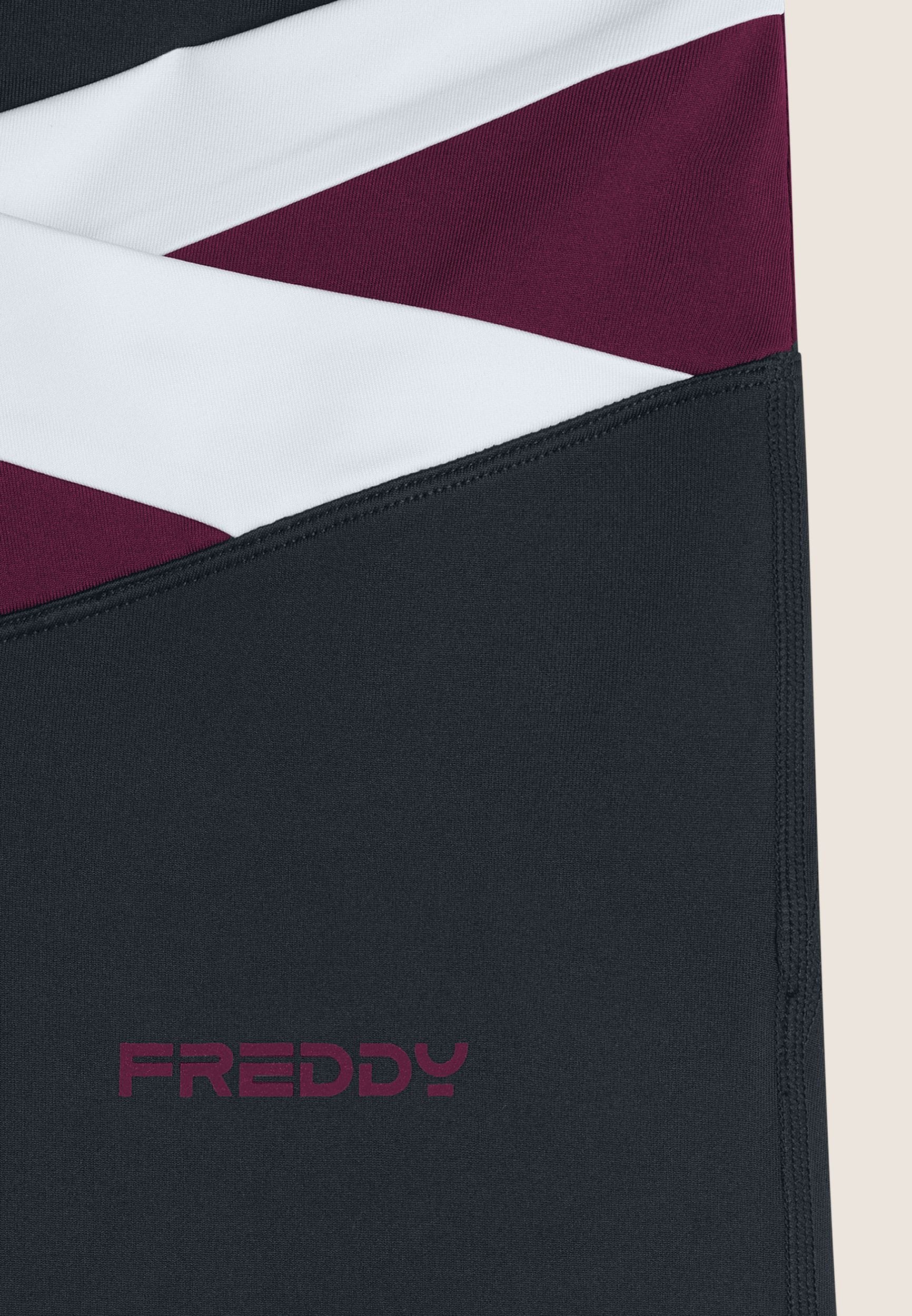 Freddy Jazzpants »SUPERFIT Leggings Flared High Waist«, mit überkreuztem Bund