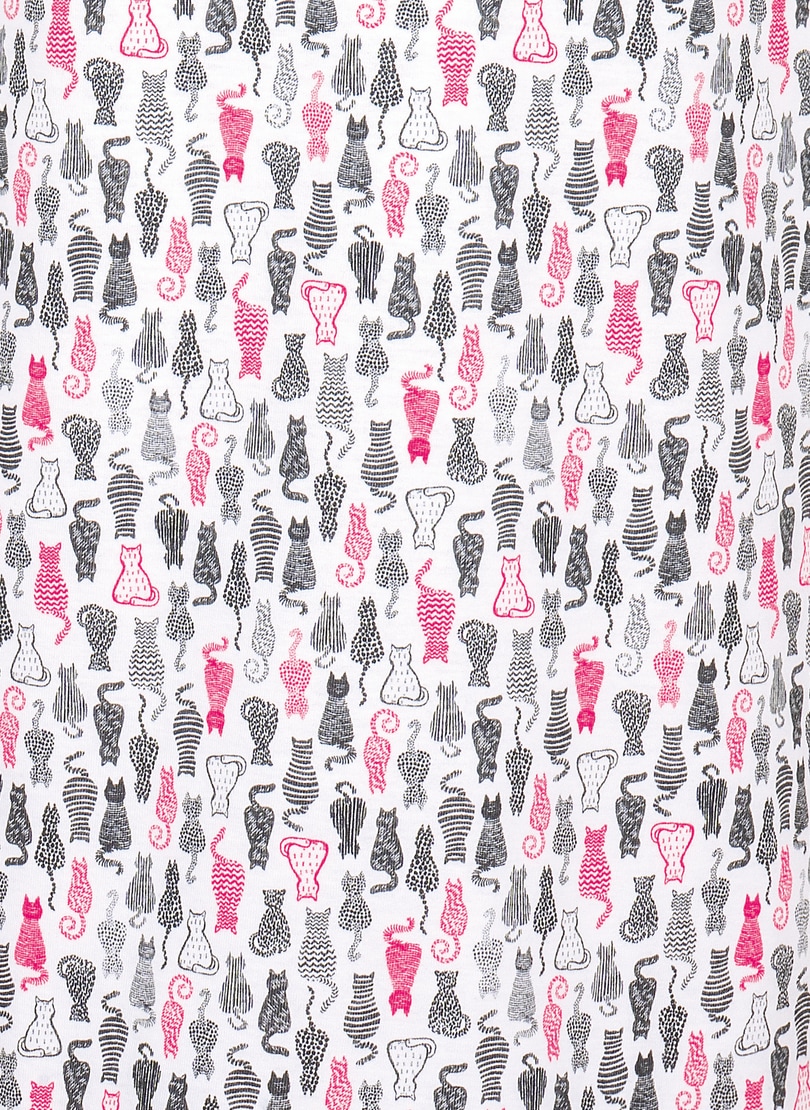 Trigema Nachthemd mit Allover-Katzen-Print« Nachthemd bei »TRIGEMA ♕