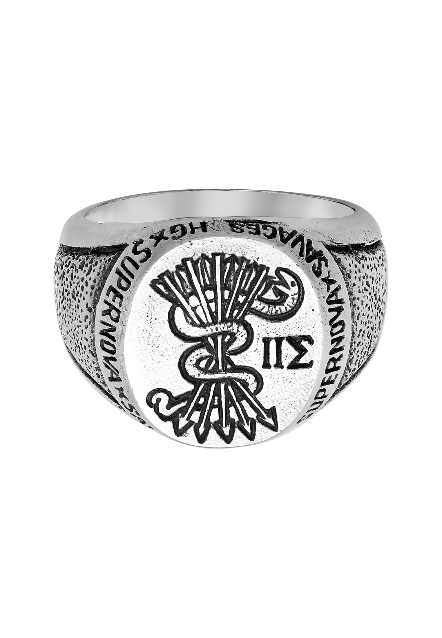 HAZE & GLORY Siegelring »Ring Siegelring - Savage 925 Silber«