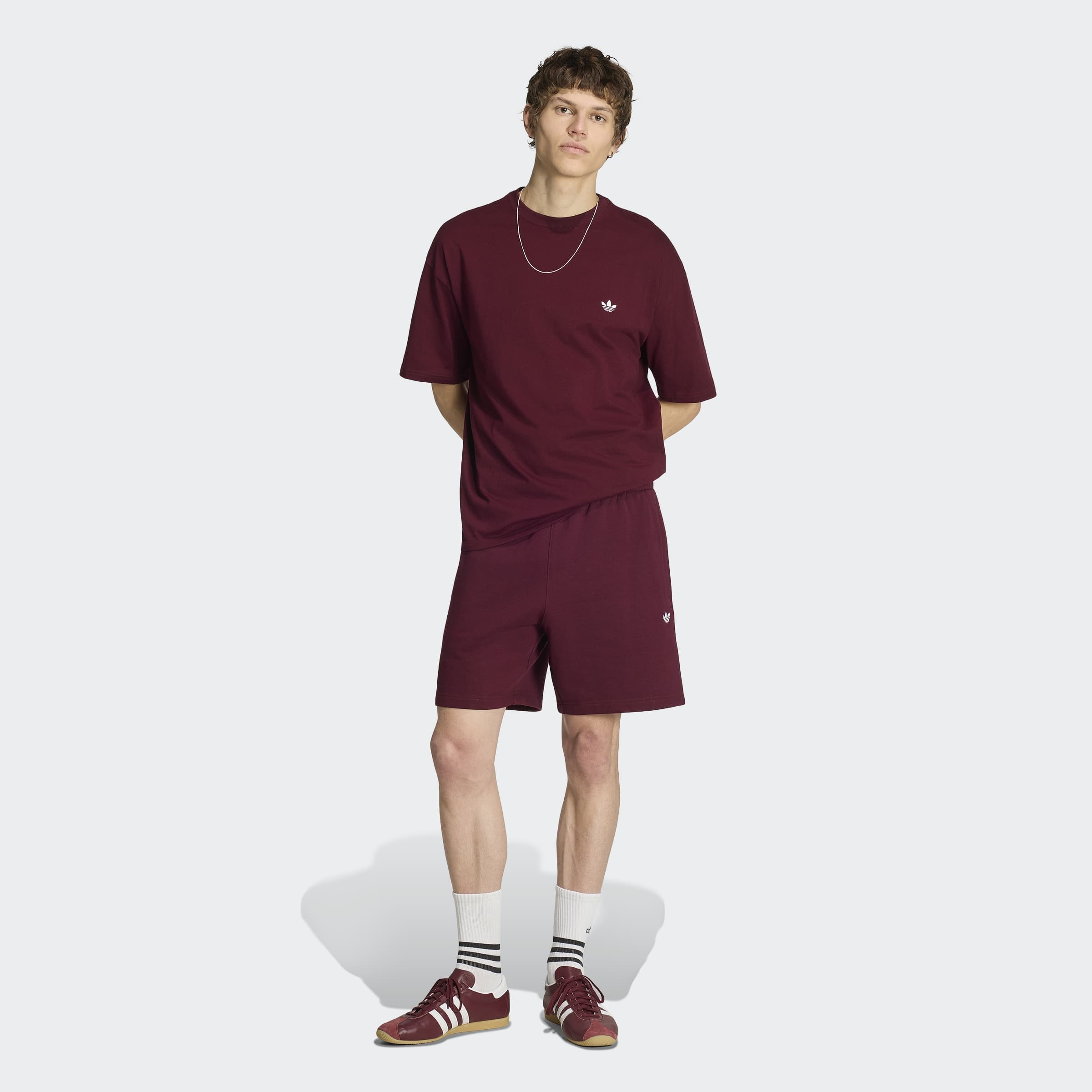 adidas Originals Shorts »TREFOIL ESSENTIALS FLEECE-, 18 CM«