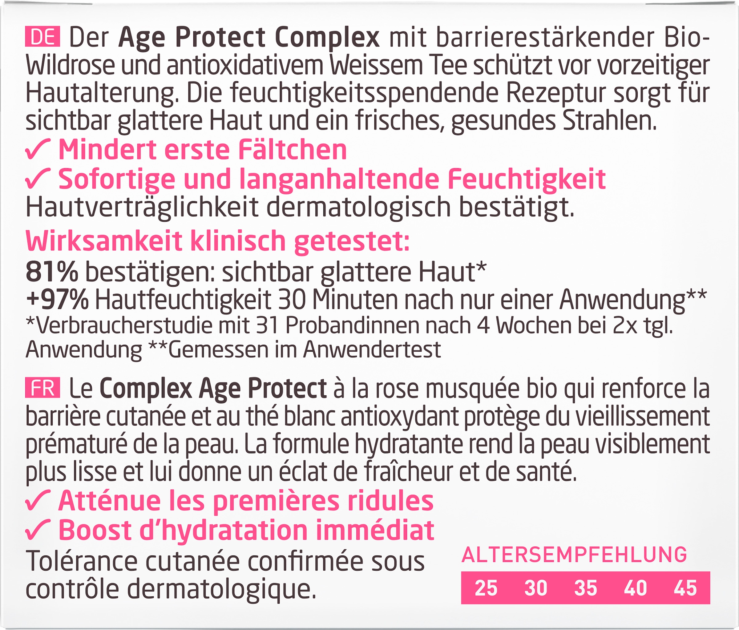 WELEDA Gesichtspflege »Weleda Glättende Tagespflege Wildrose & Weisser Tee« sofortiger Feuchtigkeitsboost, für alle Hauttypen