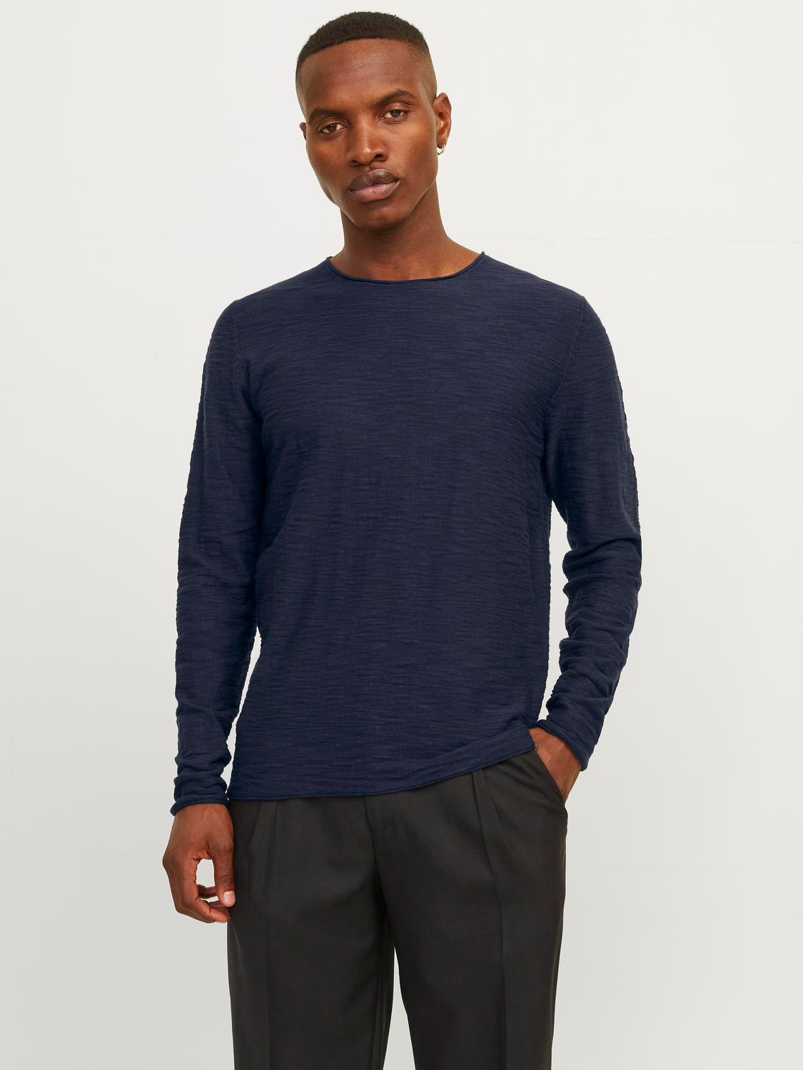 Jack & Jones Strickpullover »JJSLUB KNIT CREW NECK PS24«