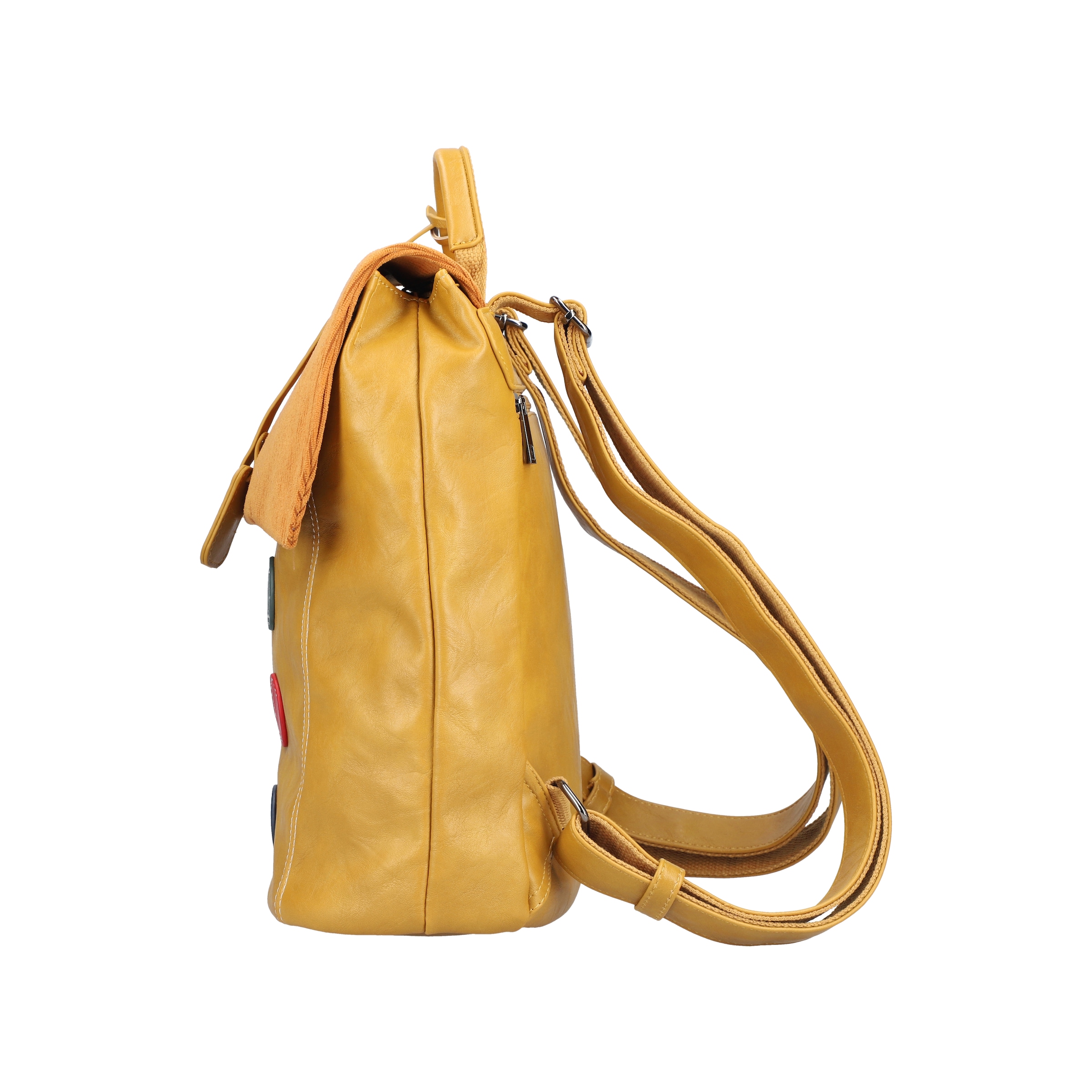 Rieker Cityrucksack Freizeitrucksack, Shoppingrucksack mit bunten Akzenten
