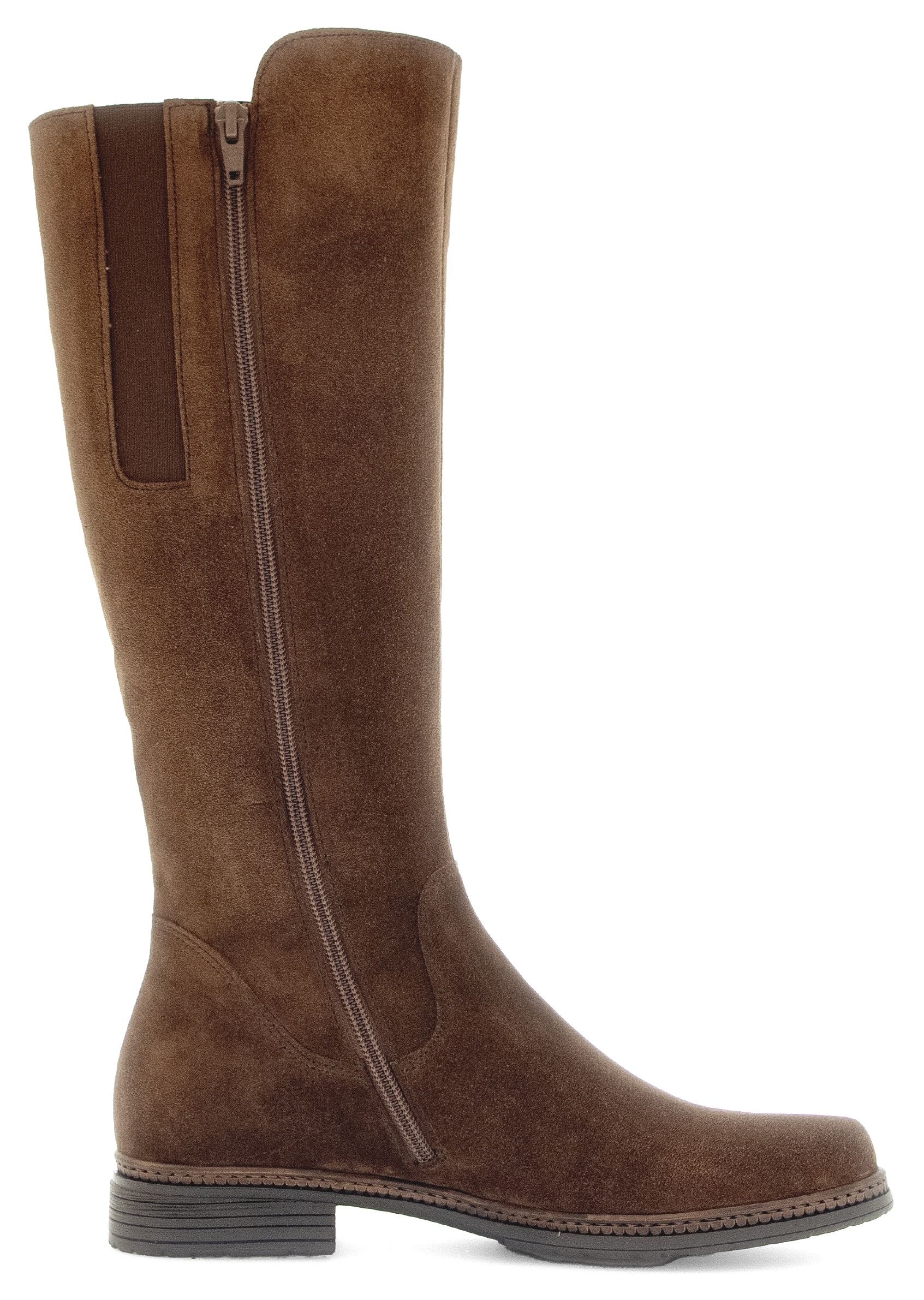 Gabor Stiefel  , Blockabsatz, Langschaftstiefel mit dezenten Ziernähten