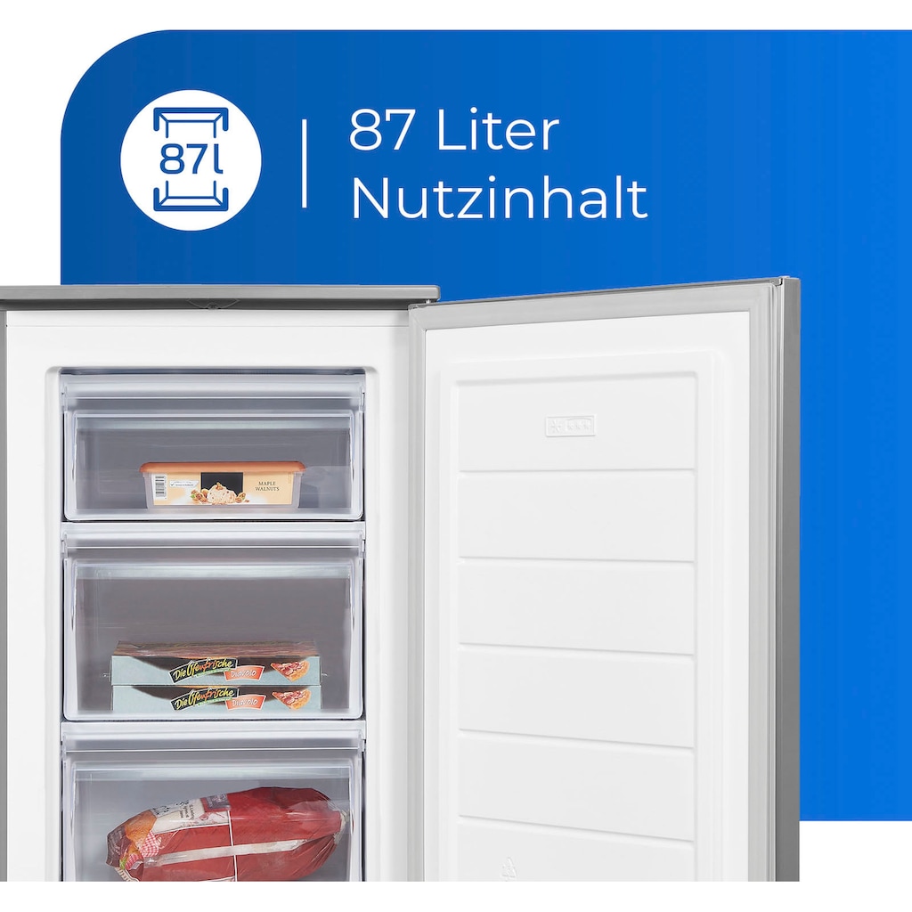 exquisit Gefrierschrank »GS81-040C«, 85,5 cm hoch, 54,5 cm breit