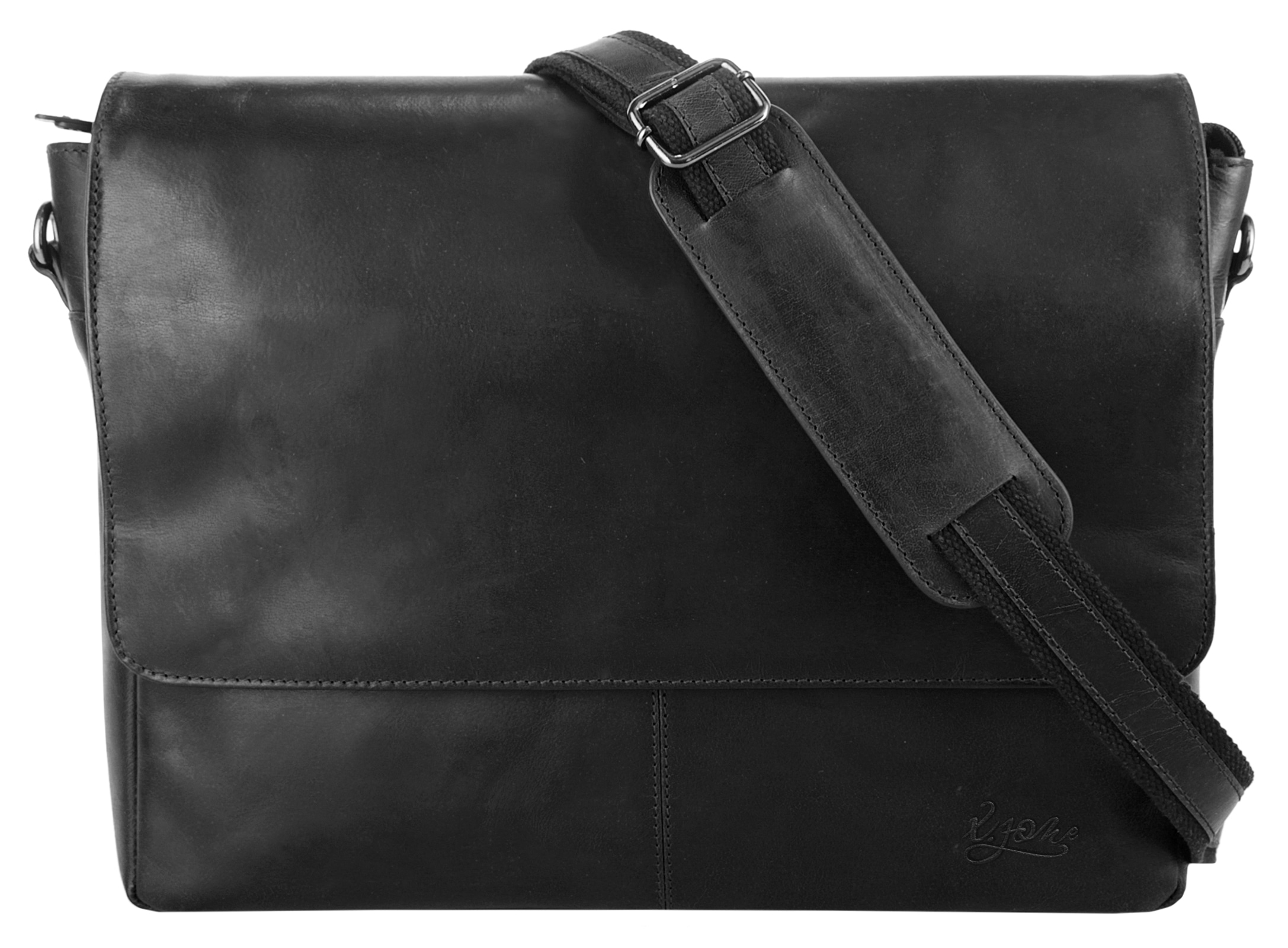 X-Zone Messenger Bag, echt Leder