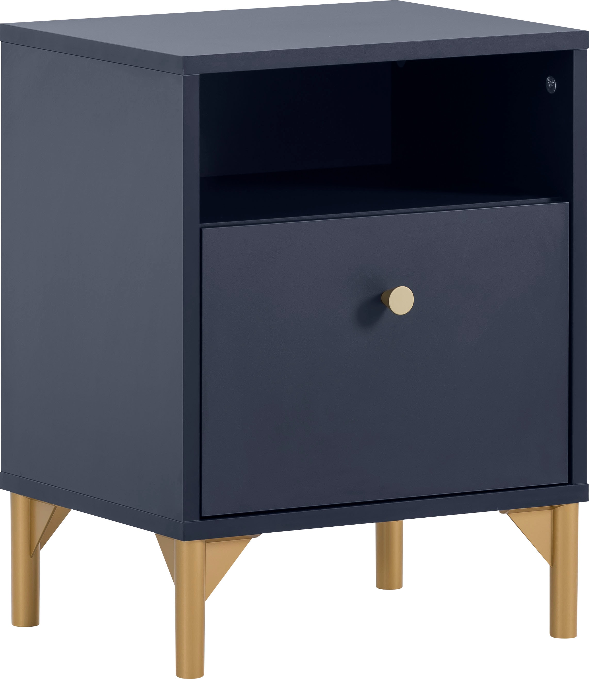 Schildmeyer Nachttisch "Alfa, Nachttisch, Made in Germany, B: 40 cm" Solide Verarbeitung - Dieses Produkt ist in Deutschland gefertigt