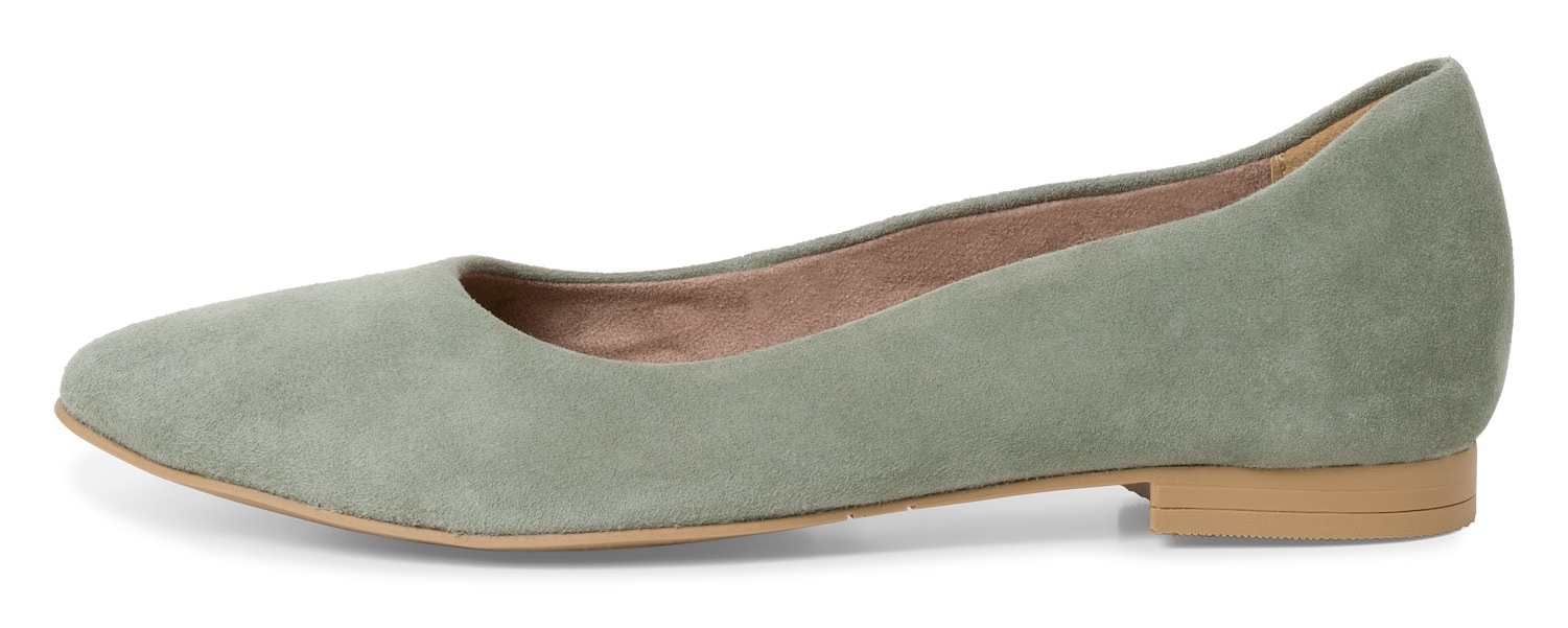 Tamaris Ballerina, Flats, Business Schuh mit TOUCH-IT Ausstattung, schmale Form