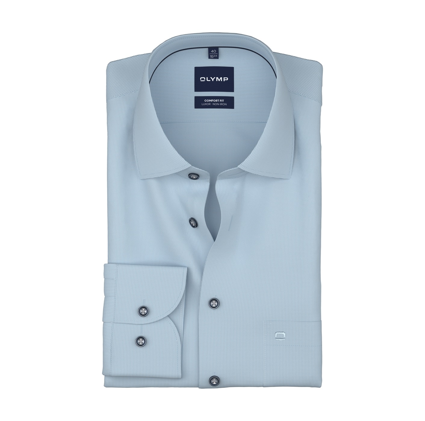 OLYMP 1100000002199 »Luxor« Businesshemd, New-Kentkragen, Comfort Fit