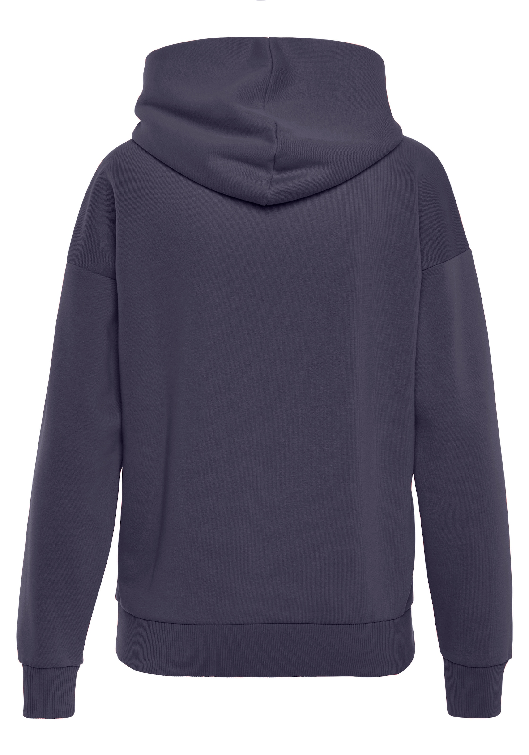 LASCANA ACTIVE Kapuzensweatshirt »- Performance Hoodie mit runder Logostickerei und«, weichen Rippbündchen