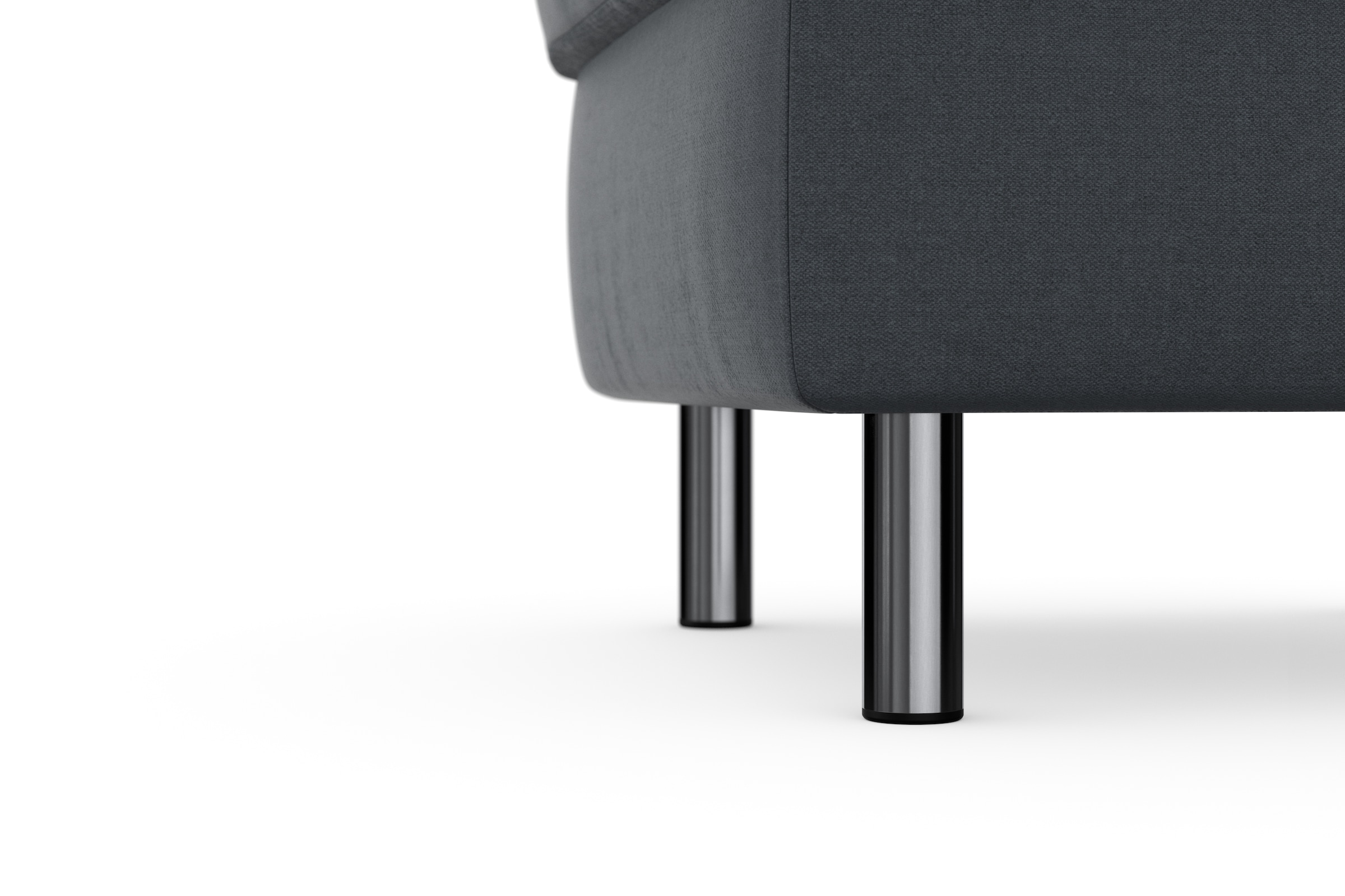 sit&more Stauraumhocker »Sinatra«, Sitzfläche ist abnehmbar, chromfarbene Metallfüße