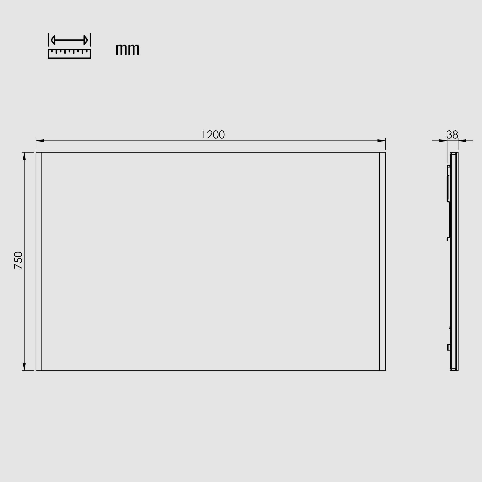 Loevschall Badspiegel »Lago, Spiegel Bundle inkl. Schminkspiegel, Badezimmerspiegel«, x5 Kosmetikspiegel, LED Beleuchtung, Einstellbar, Dänisches Design