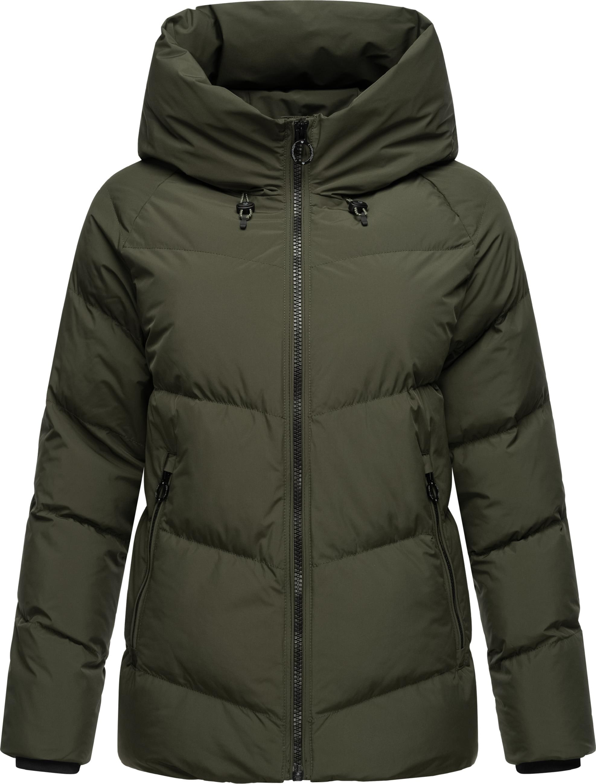 Steppjacke »Steppjacke Cessi«, mit Kapuze, Gesteppte Damen Winterjacke mit großer Kapuze