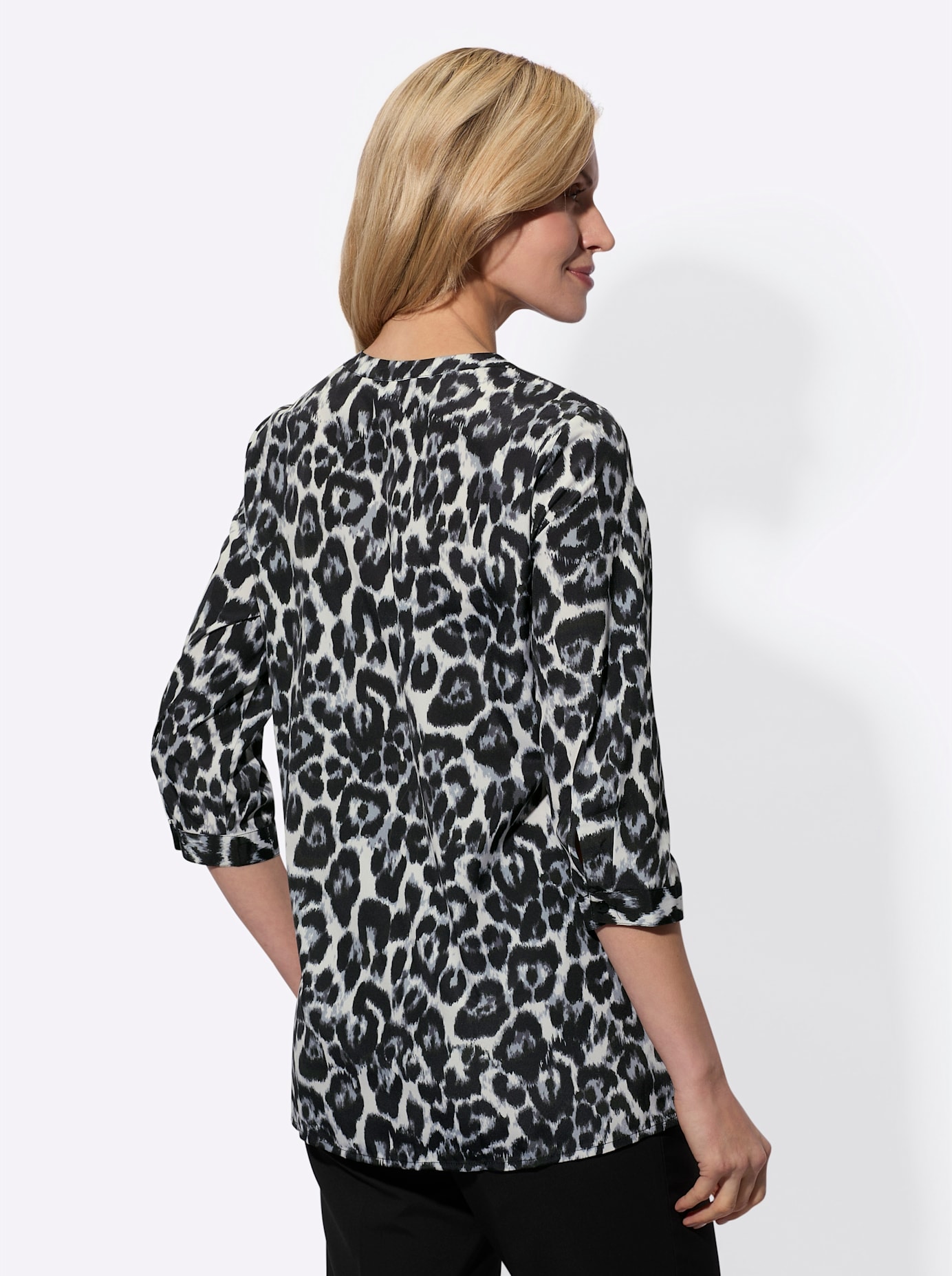 Classic Basics Druckbluse
