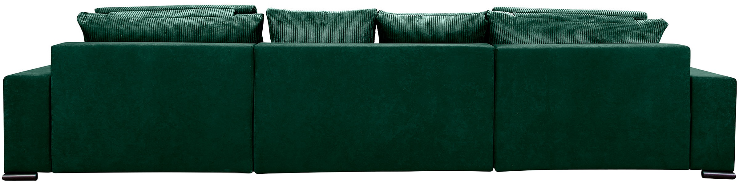 COLLECTION AB Wohnlandschaft »XXXL-Josy Relax U-Form Breite 352 cm, mit 2 gleich großen Recamieren«, inkl. Bettfunktion, Bettkasten, mit 4 Rückenkissen in zwei Größen