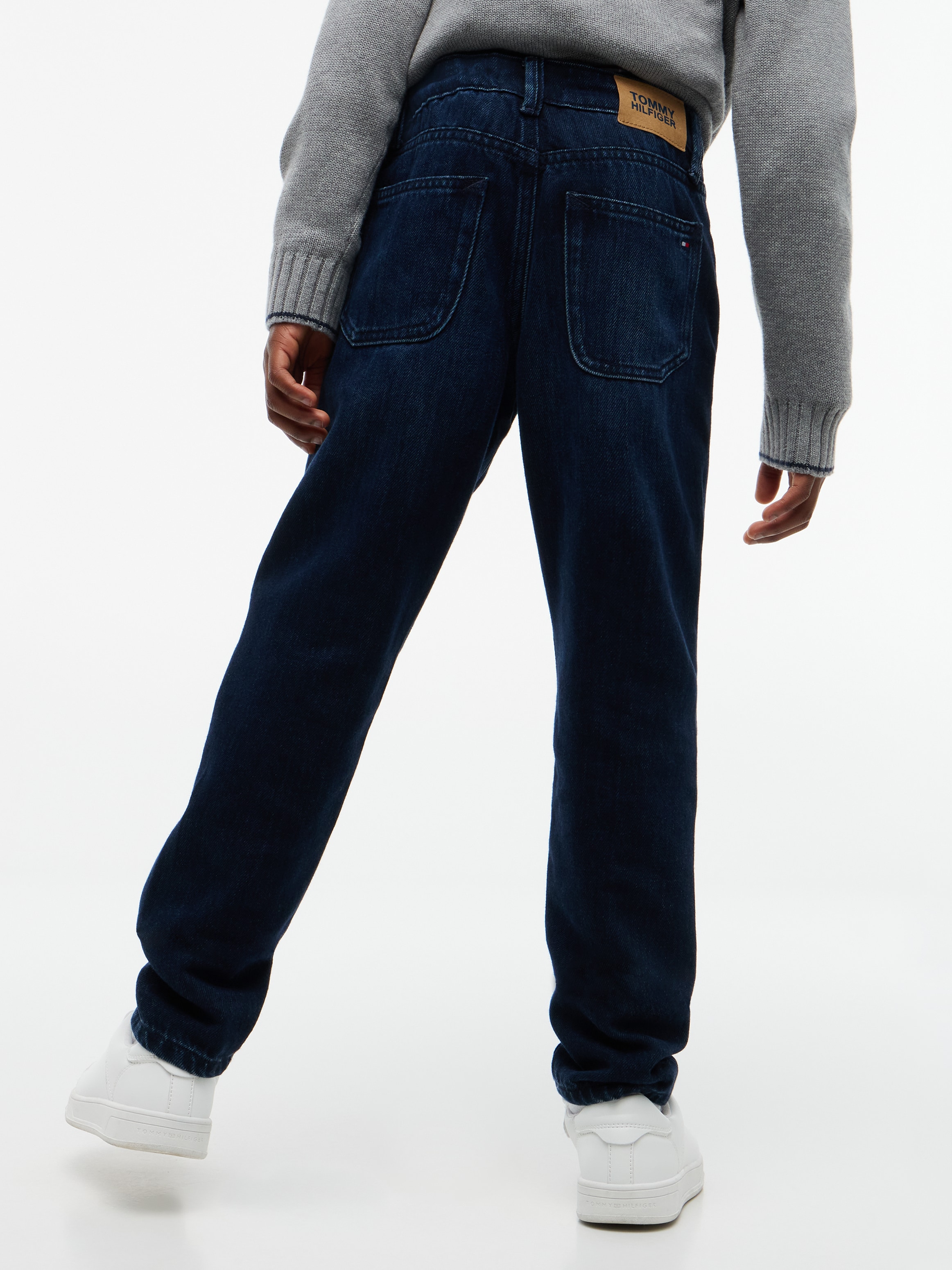 Tommy Hilfiger Straight-Jeans 5-Pocket Form, Straight-Fit, Kinder bis 16 Jahre