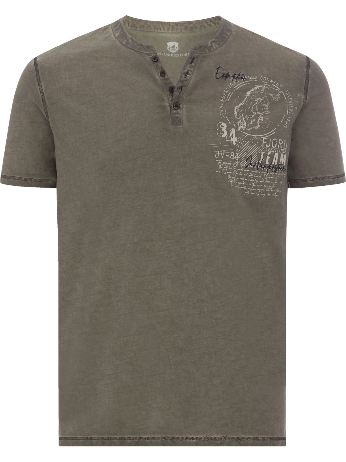 Jan Vanderstorm T-Shirt »T-Shirt GODBERT«
