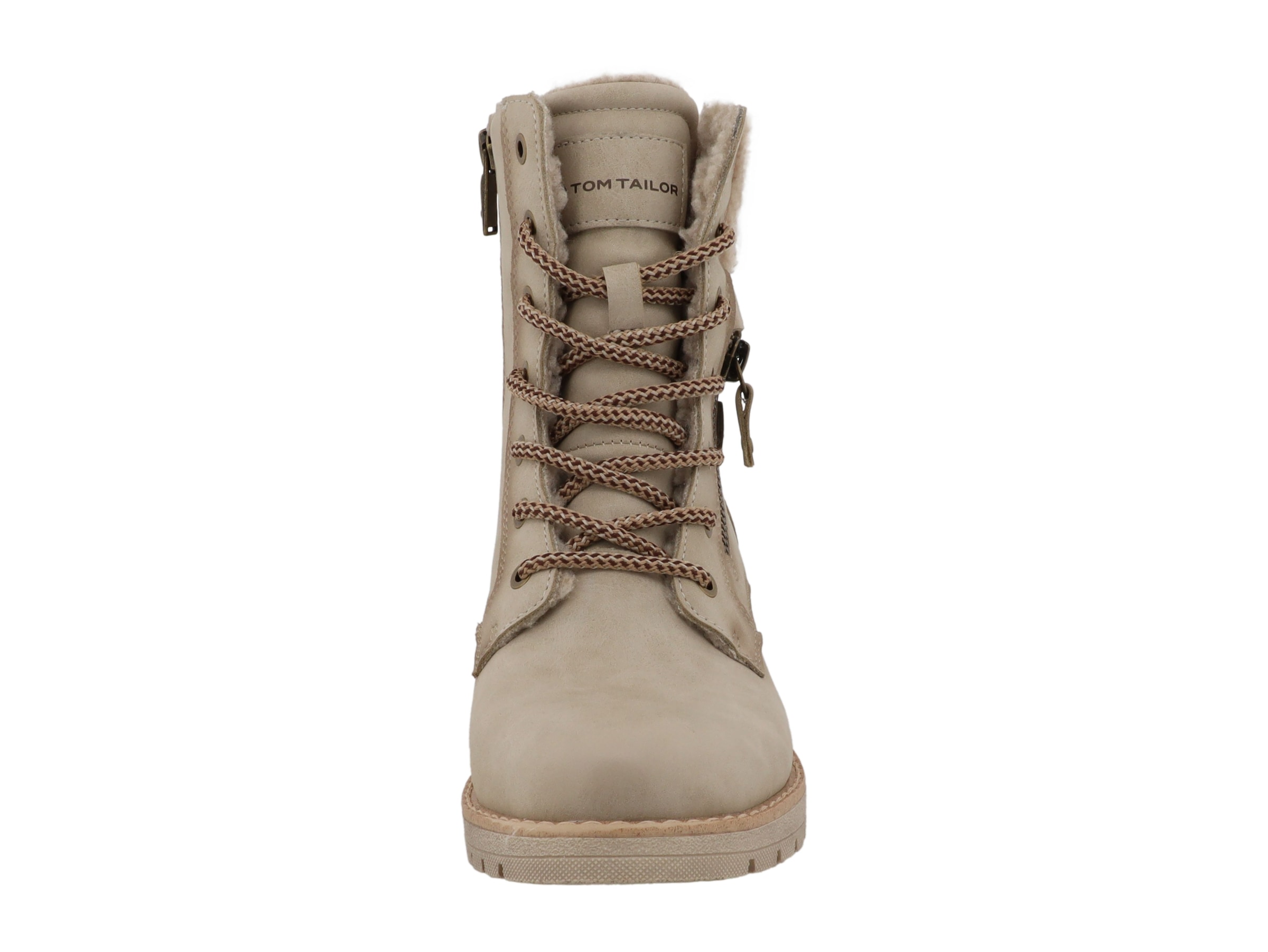 TOM TAILOR Winterstiefelette  Stiefelette, Winterboots mit Blockabsatz