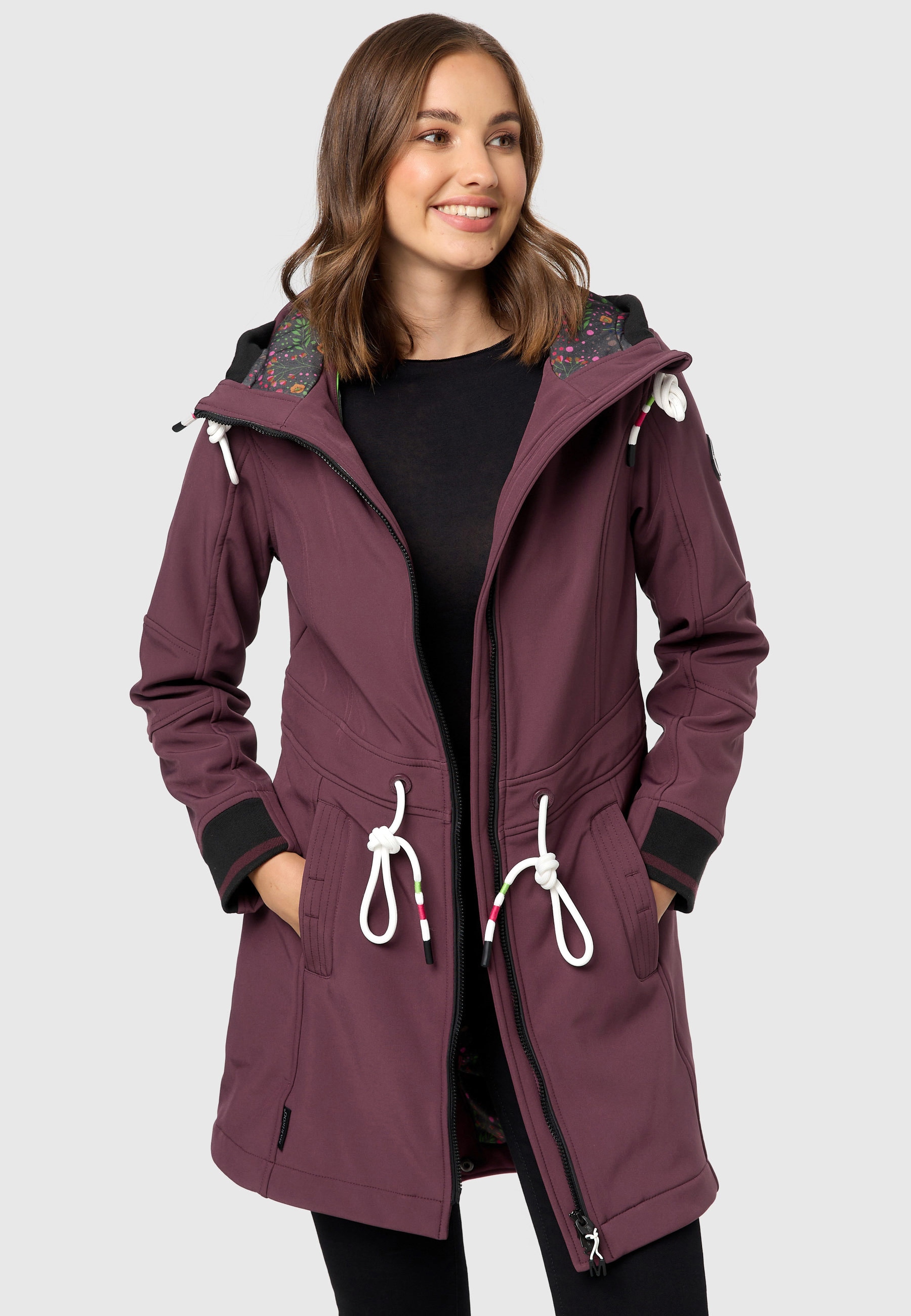 Marikoo Softshelljacke »Marikoo Mount Furnica Damen Softshell Jacke B964«