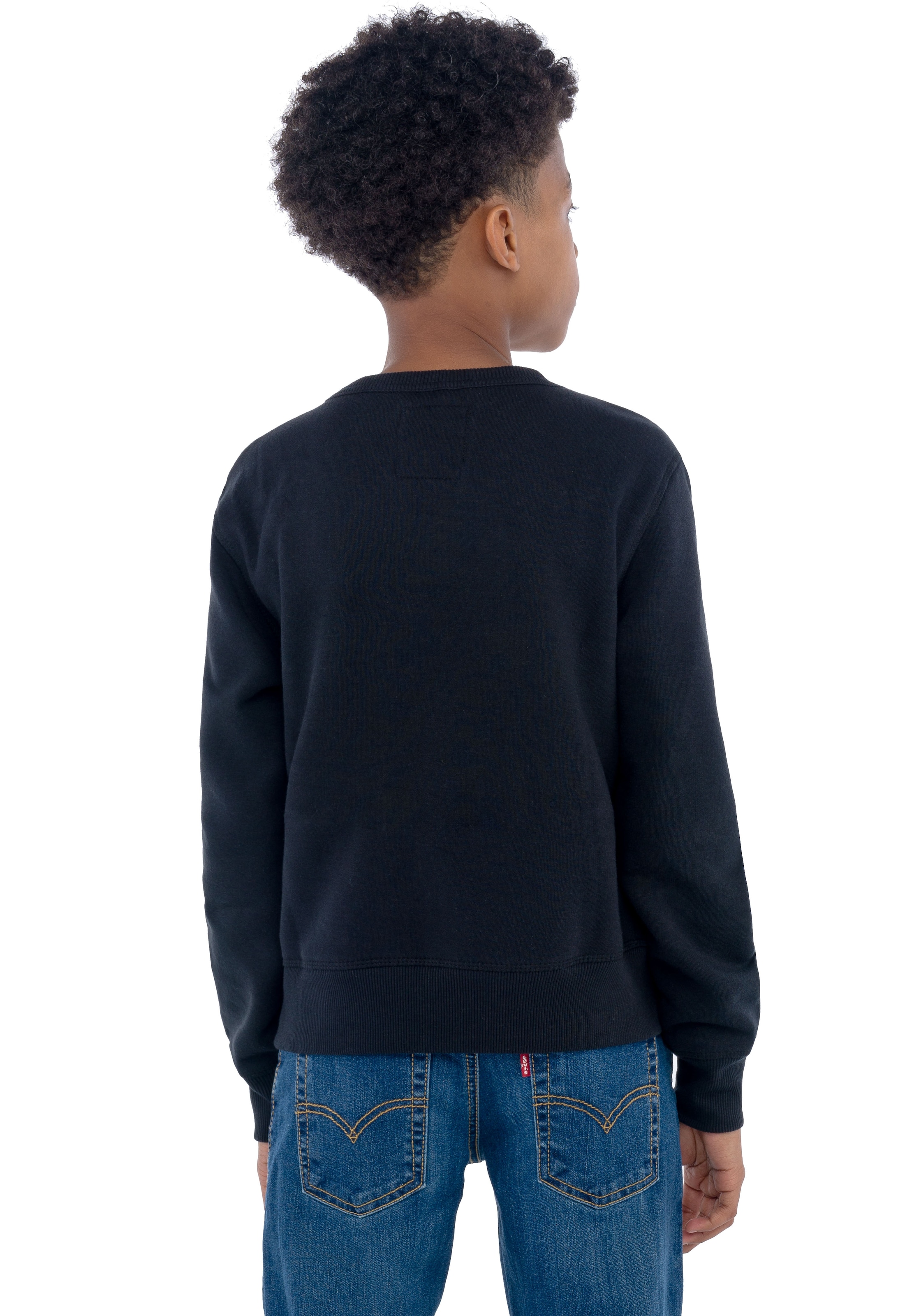 Levi's® Kids Sweatshirt »LVB LVB FRENCH TERRY BATWING«, mit großem Logo