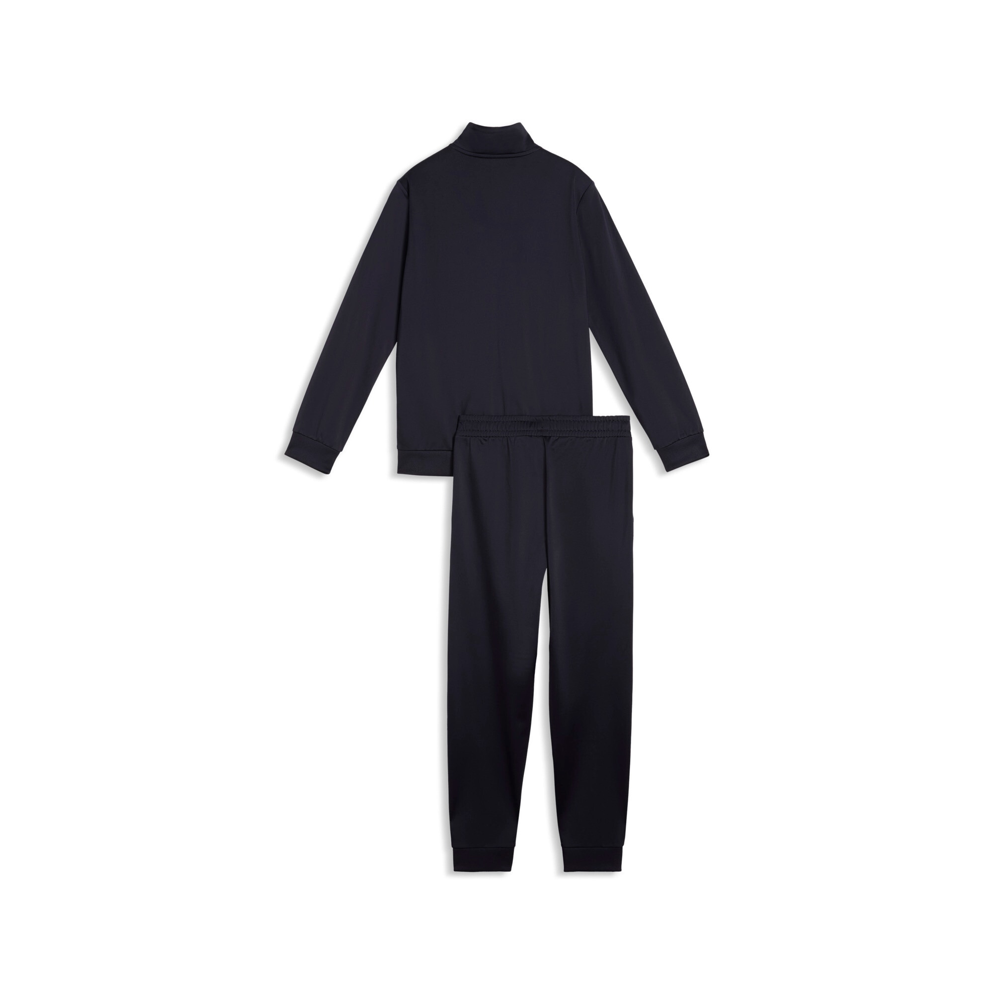 PUMA Trainingsanzug »POLY COLORBLOCK SUIT B« 2 zweiteiliges Set, mit Reißverschluss am Oberteil, aus Polyester