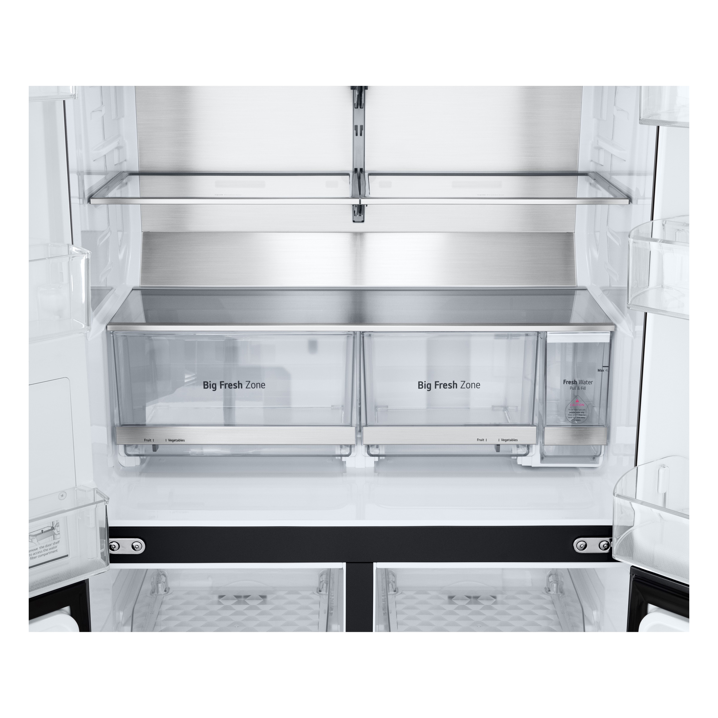 LG Multi Door »GMF961EV6C« 179,2 cm hoch 91,4 cm breit Wassertank