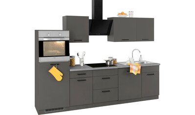 wiho Küchen Küchenzeile »Esbo«, mit E-Geräten, Breite 280 cm kaufen