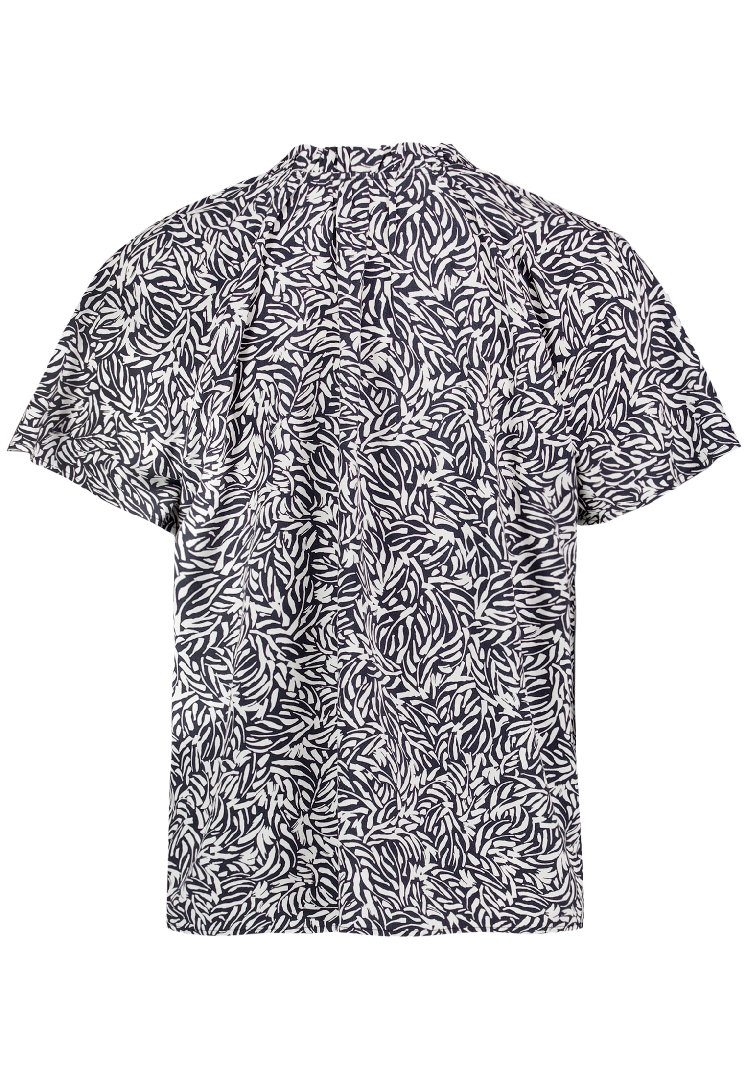 Zero Kurzarmbluse »Kurzarm-Bluse mit Print.«