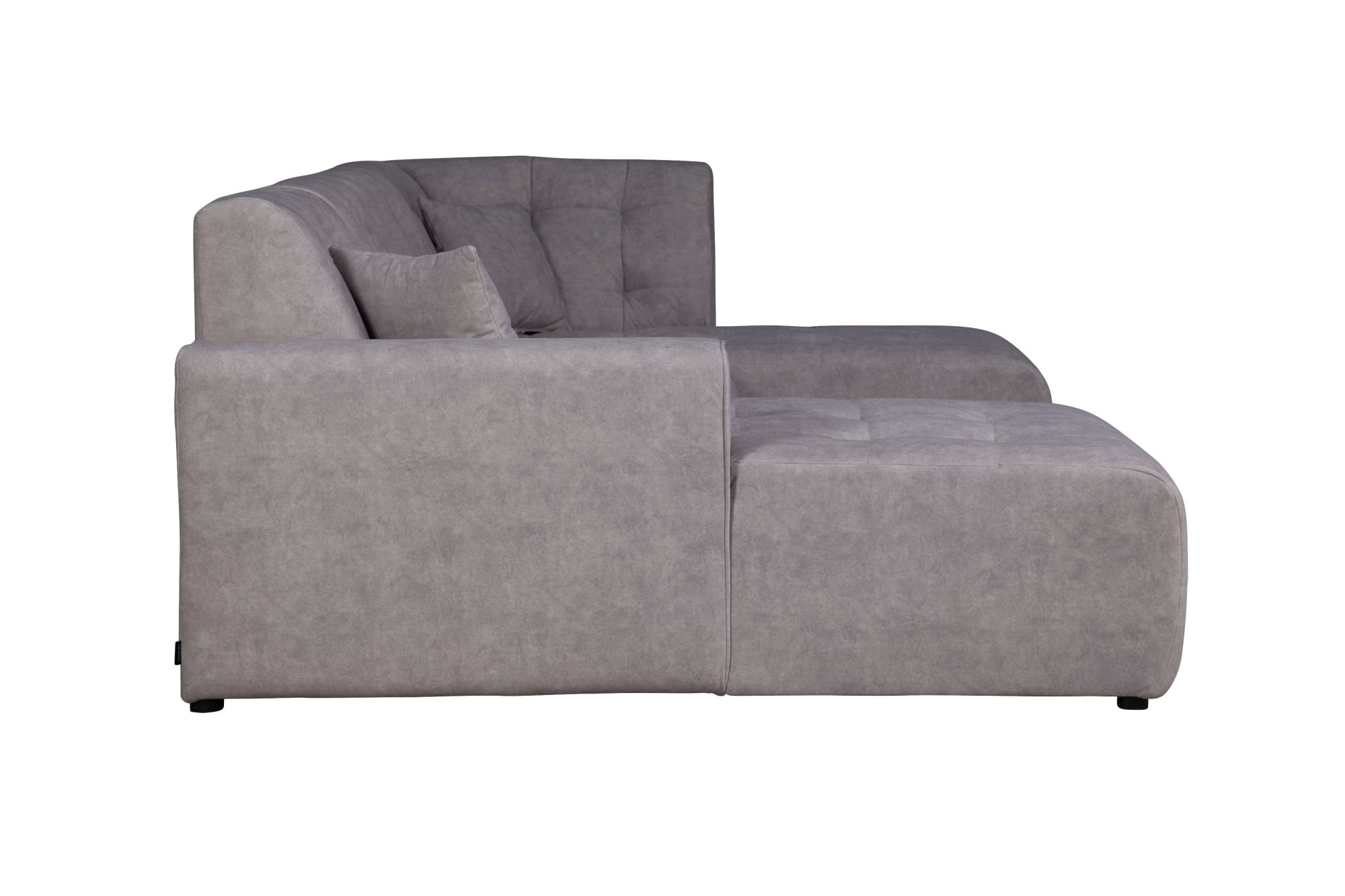 Home affaire Wohnlandschaft »Nosia U-Form«, incl. 2 Zierkissen, mit feiner Steppung