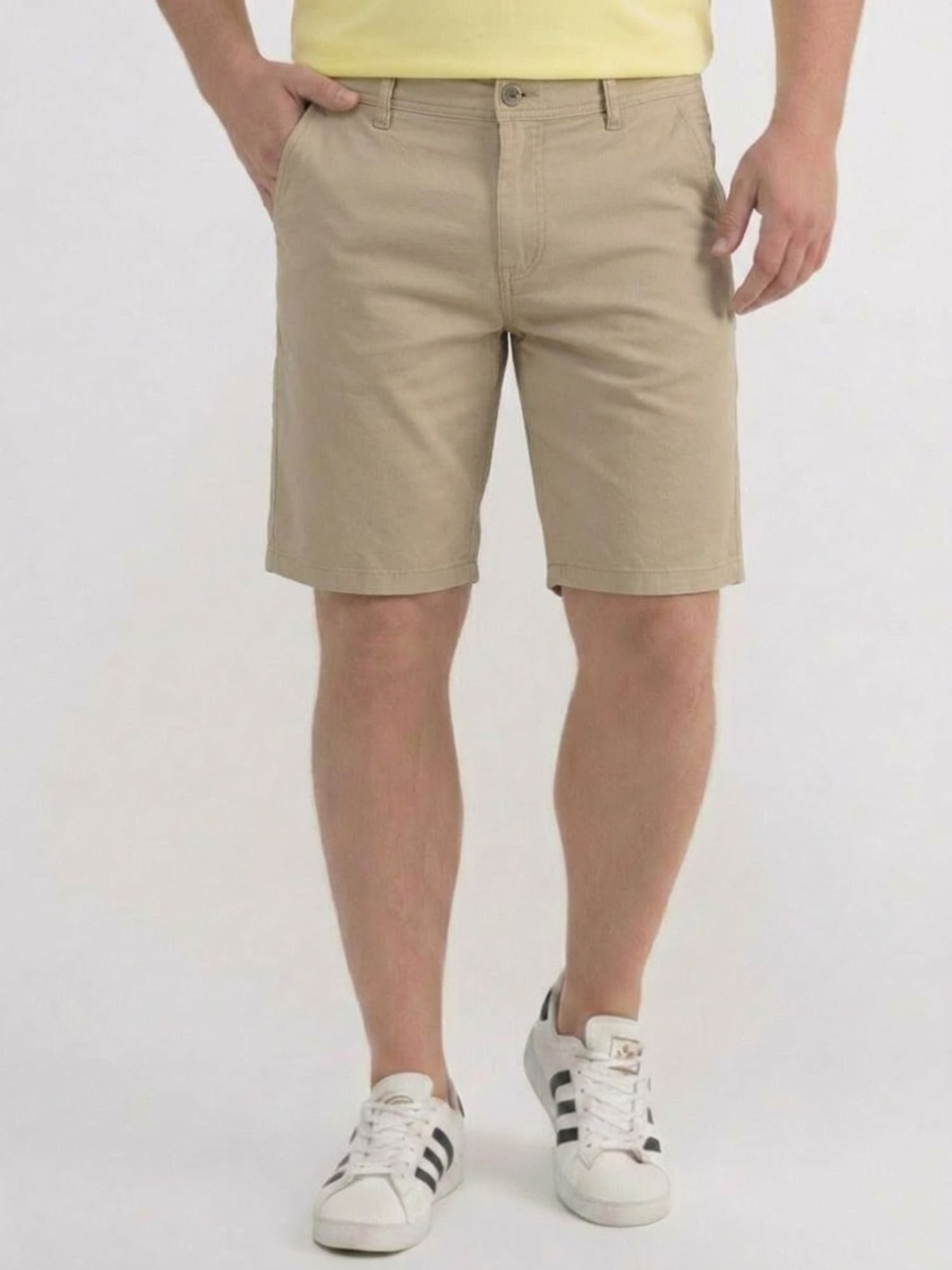 LERROS Shorts »Bequeme Shorts aus Baumwolle mit Stretchanteil, große Größen«