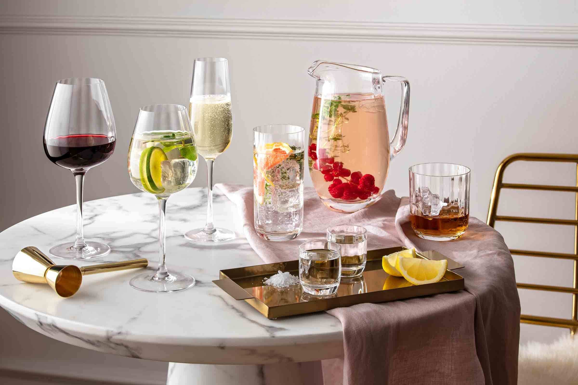 Villeroy & Boch Sektglas »Sektgläser Rose Garden 120 ml 4er Set transparent«