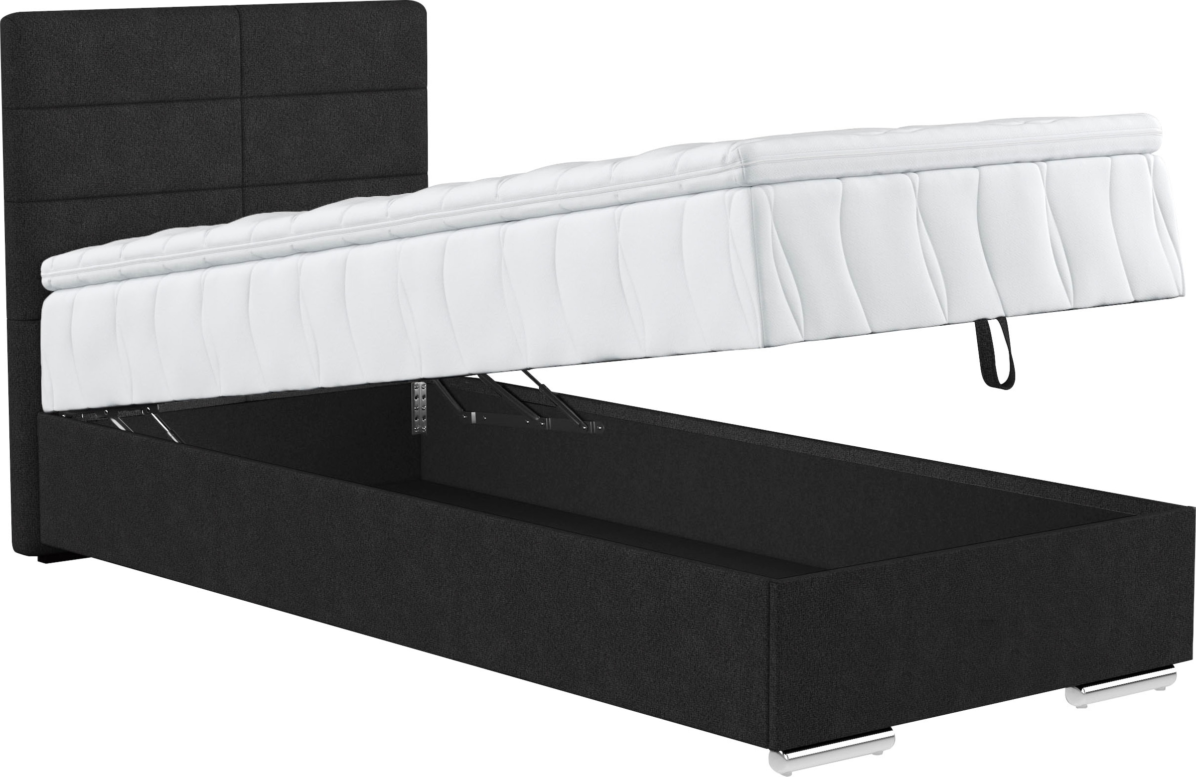 COTTA Boxbett »Tom«, mit Bettkasten, Topper und Zierkissen
