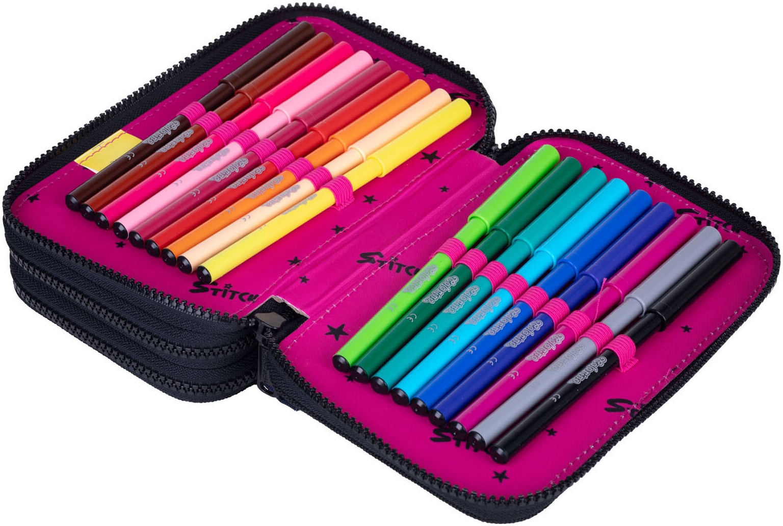 CoolPack Federmäppchen »Jumper 3, Stitch, gold«