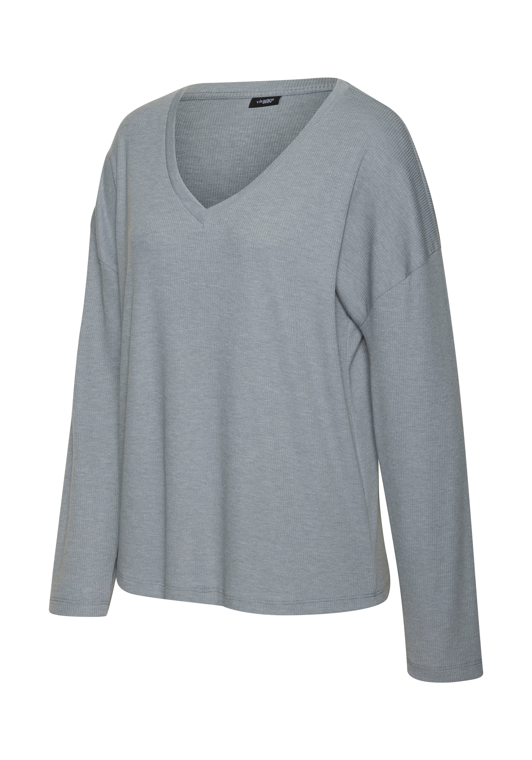 Vivance Dreams Langarmshirt in weicher Rippqualität