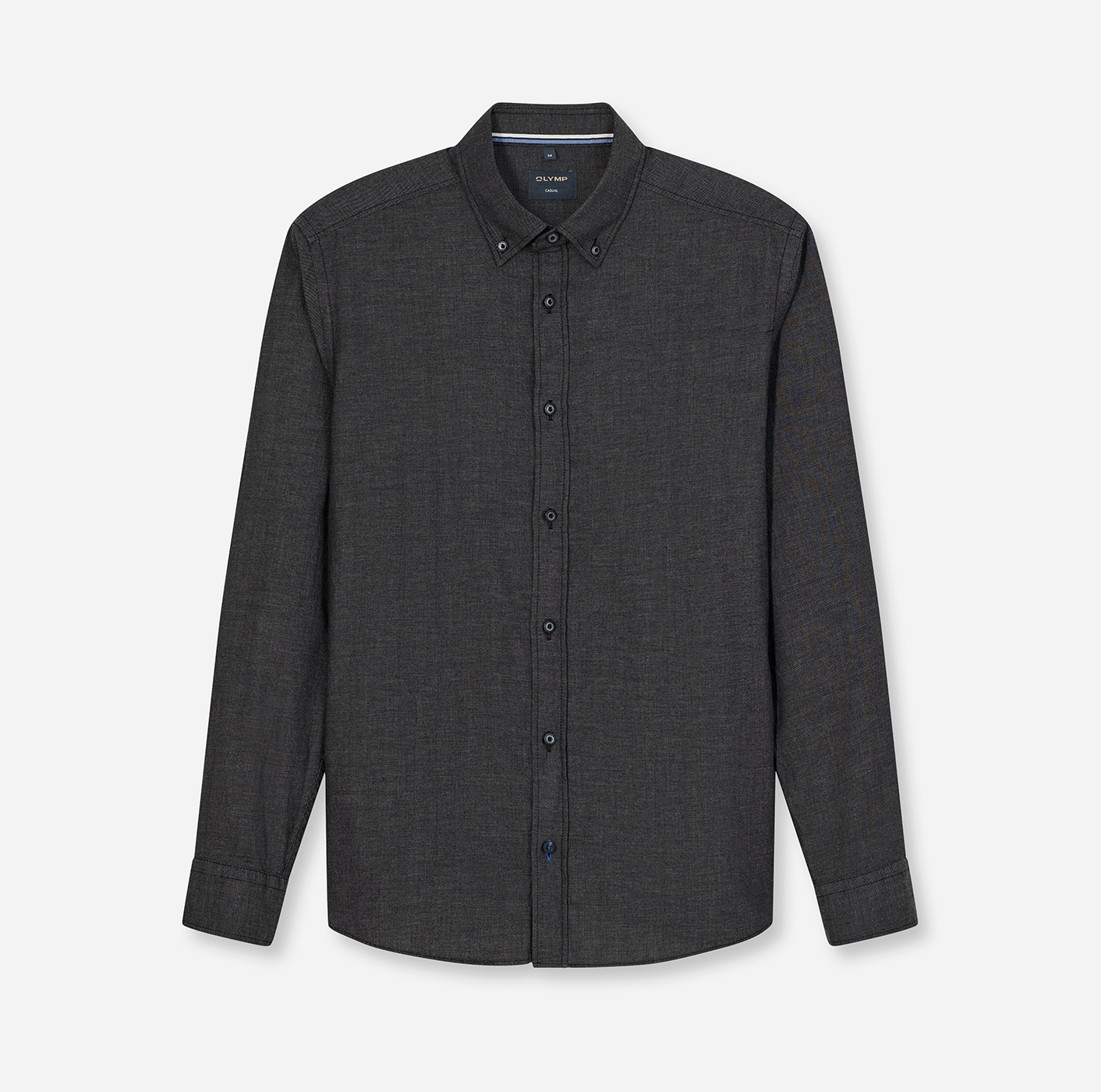OLYMP Langarmhemd Button-down-Kragen, regular fit, casual