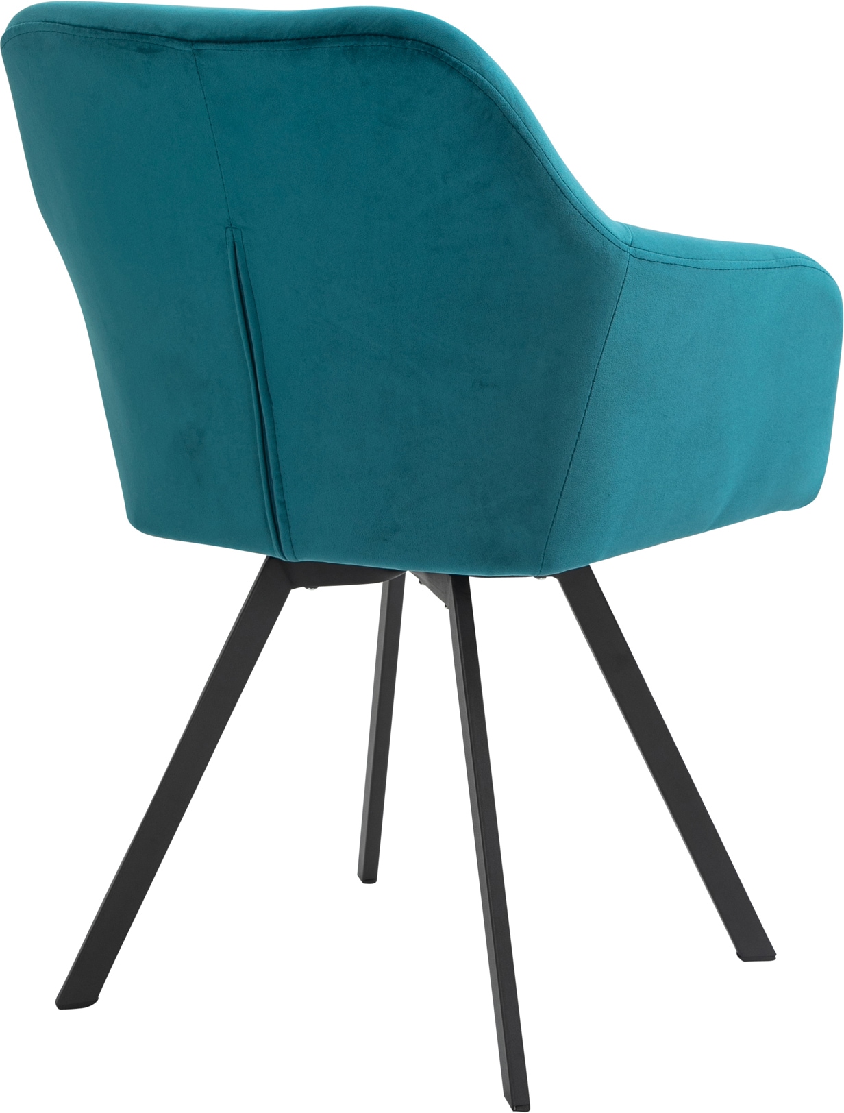 SalesFever Essgruppe »Stilvolle Essgruppe« Set, 5 Stk. tlg. 5-teilige Sitzgruppe mit 360° Drehplatte und echter Baumkante