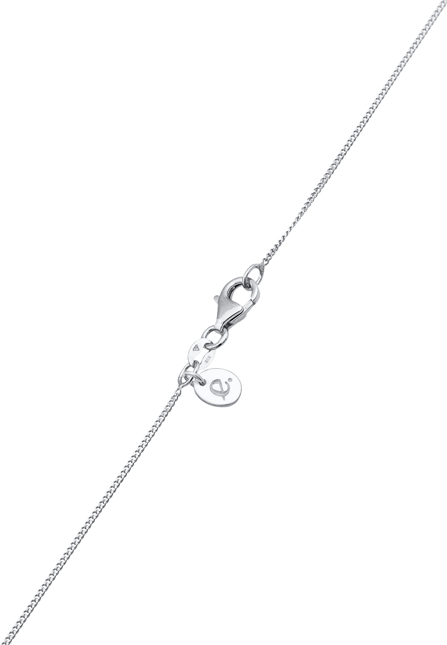 Elli Premium Ohrring und Ketten Set »Schmuckset Topas Ohrstecker Solitär Kette 925 Silber«