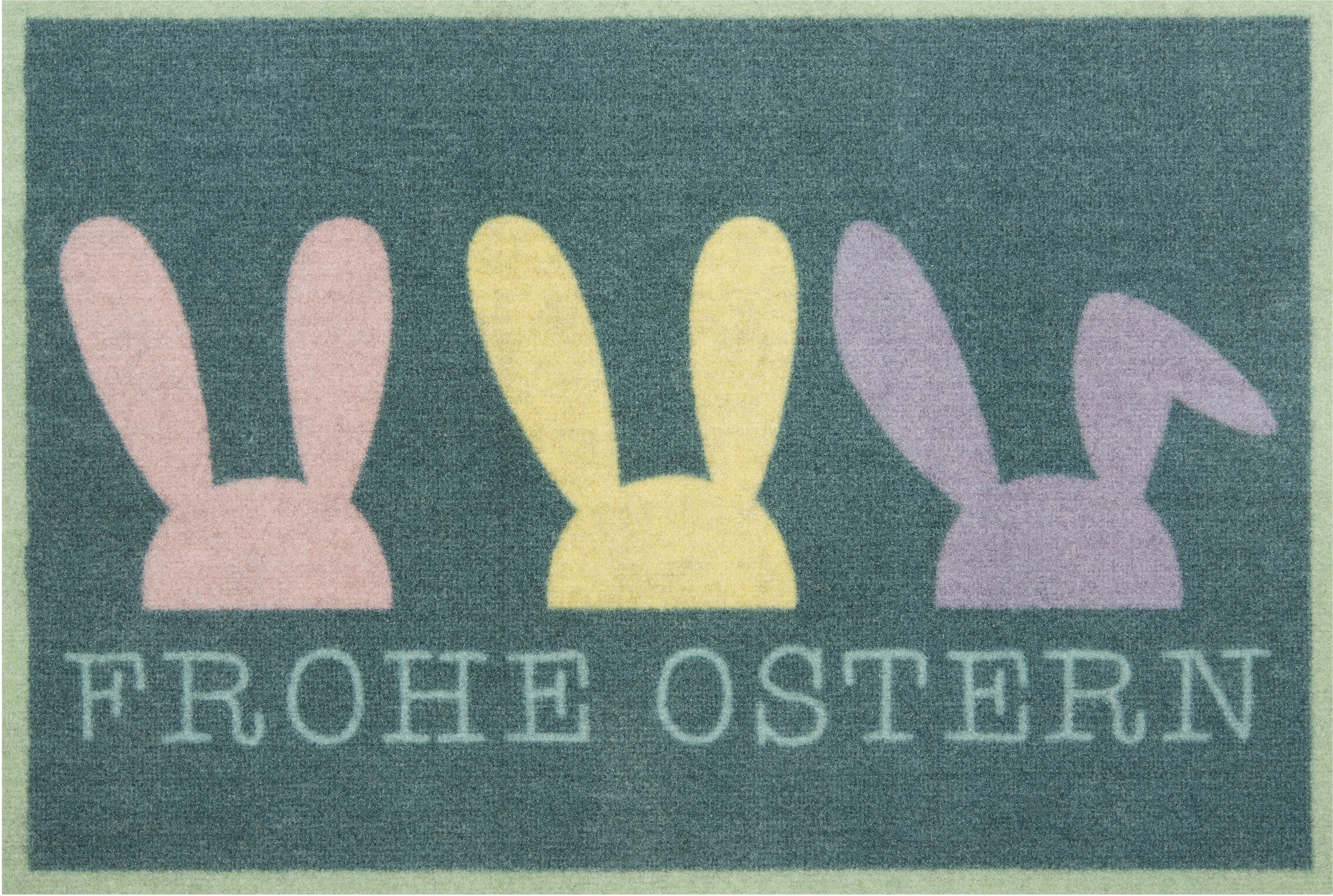 Festlich, HANSE Spruch, »Frohe Ostern«, rechteckig, Home Pflegeleicht, Rutschfest mit waschbar, Robust, online kaufen Fußmatte
