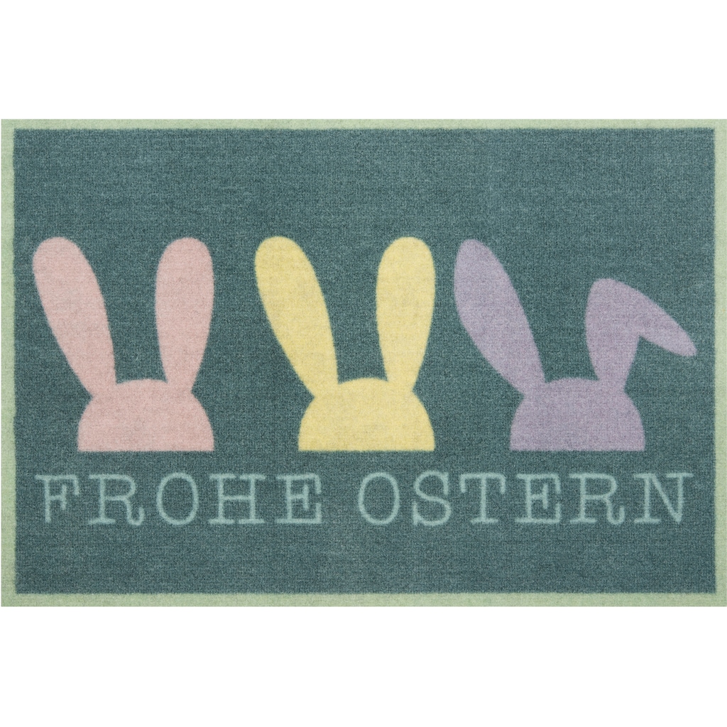 HANSE Home Fußmatte »Frohe Ostern«, rechteckig