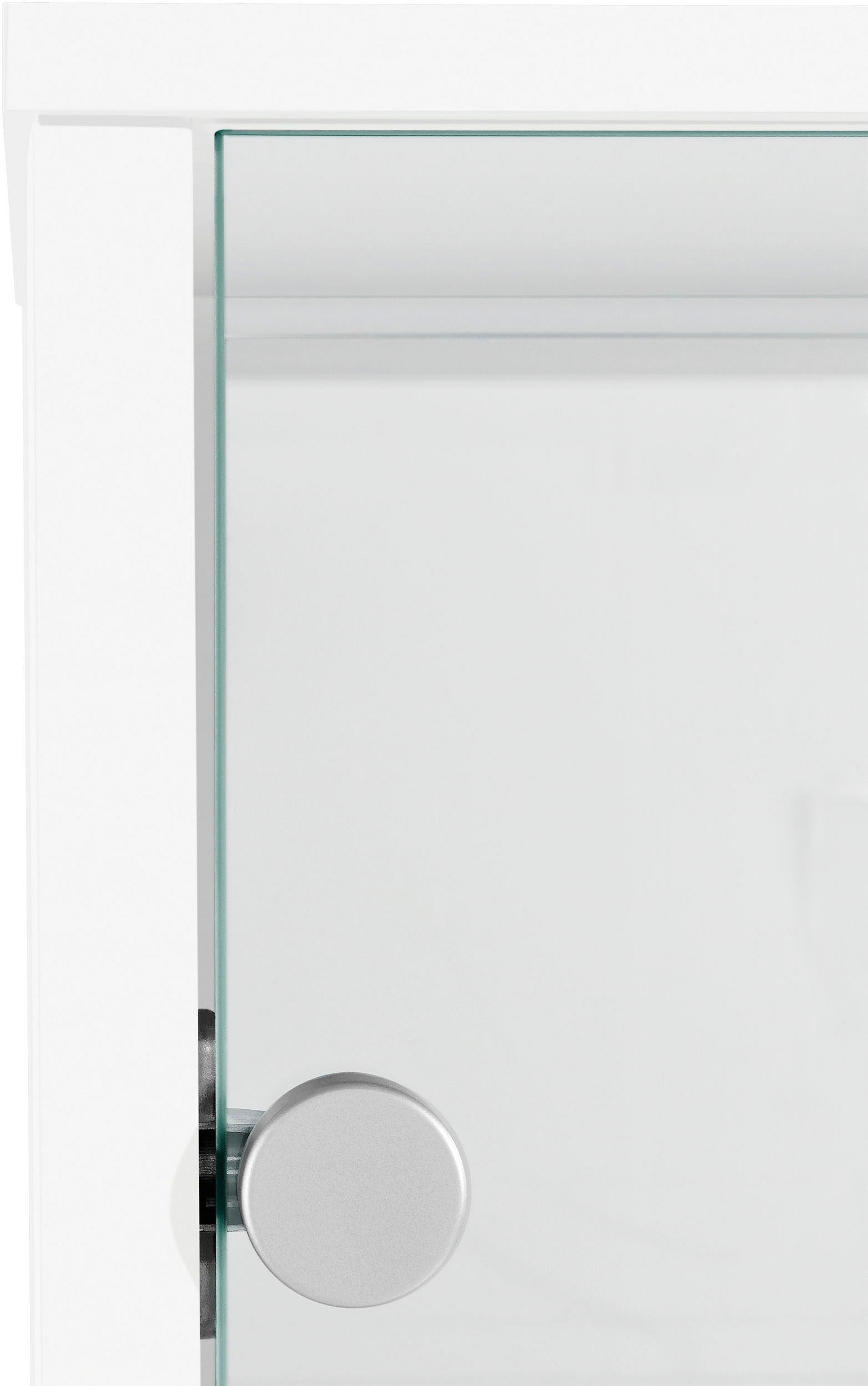 fif möbel Vitrine »Optima«, Standvitrine, Glastüren, 7 Böden, LED, vielseitig, perfekt für Sammler